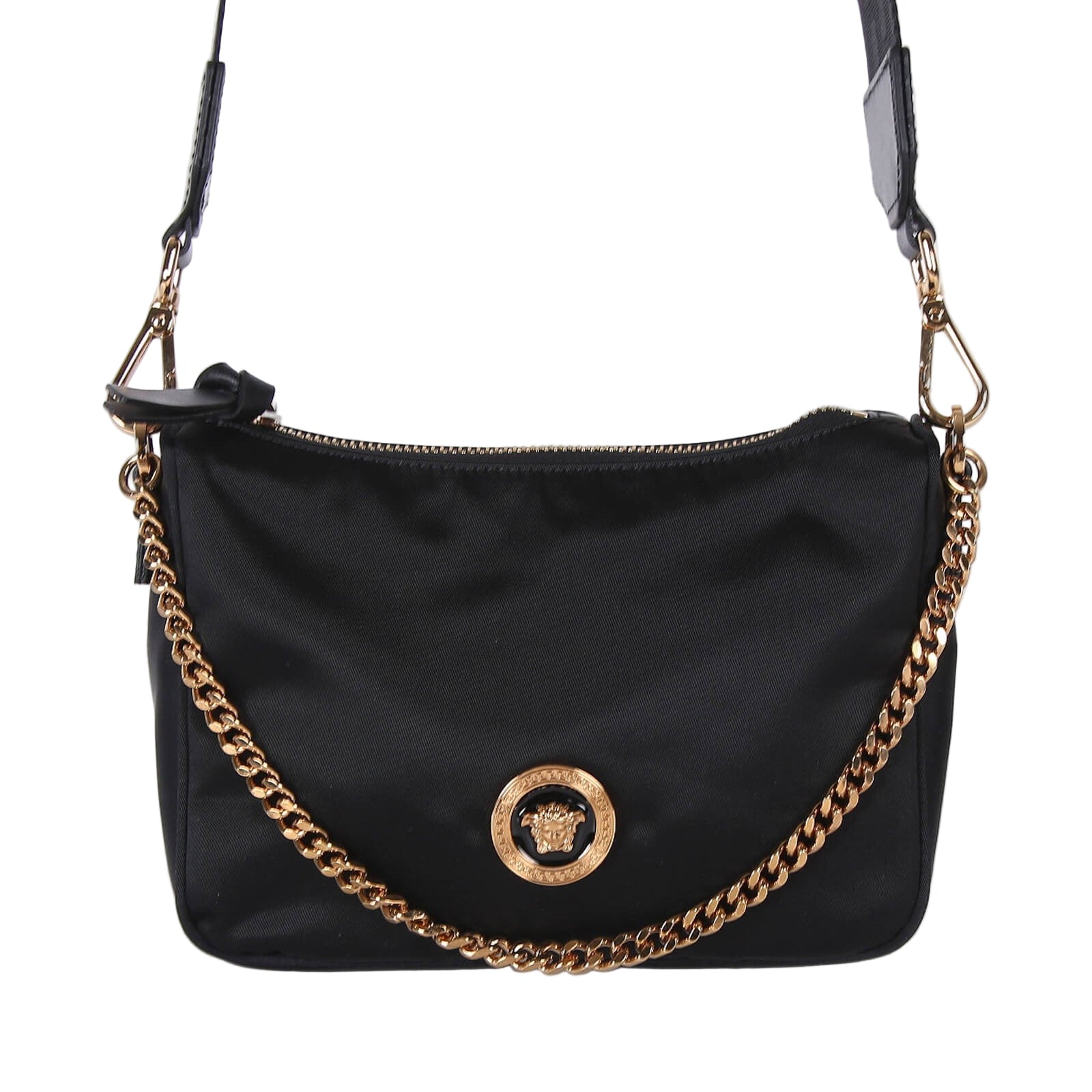 NYLON CROSSBODY BAG BLACK