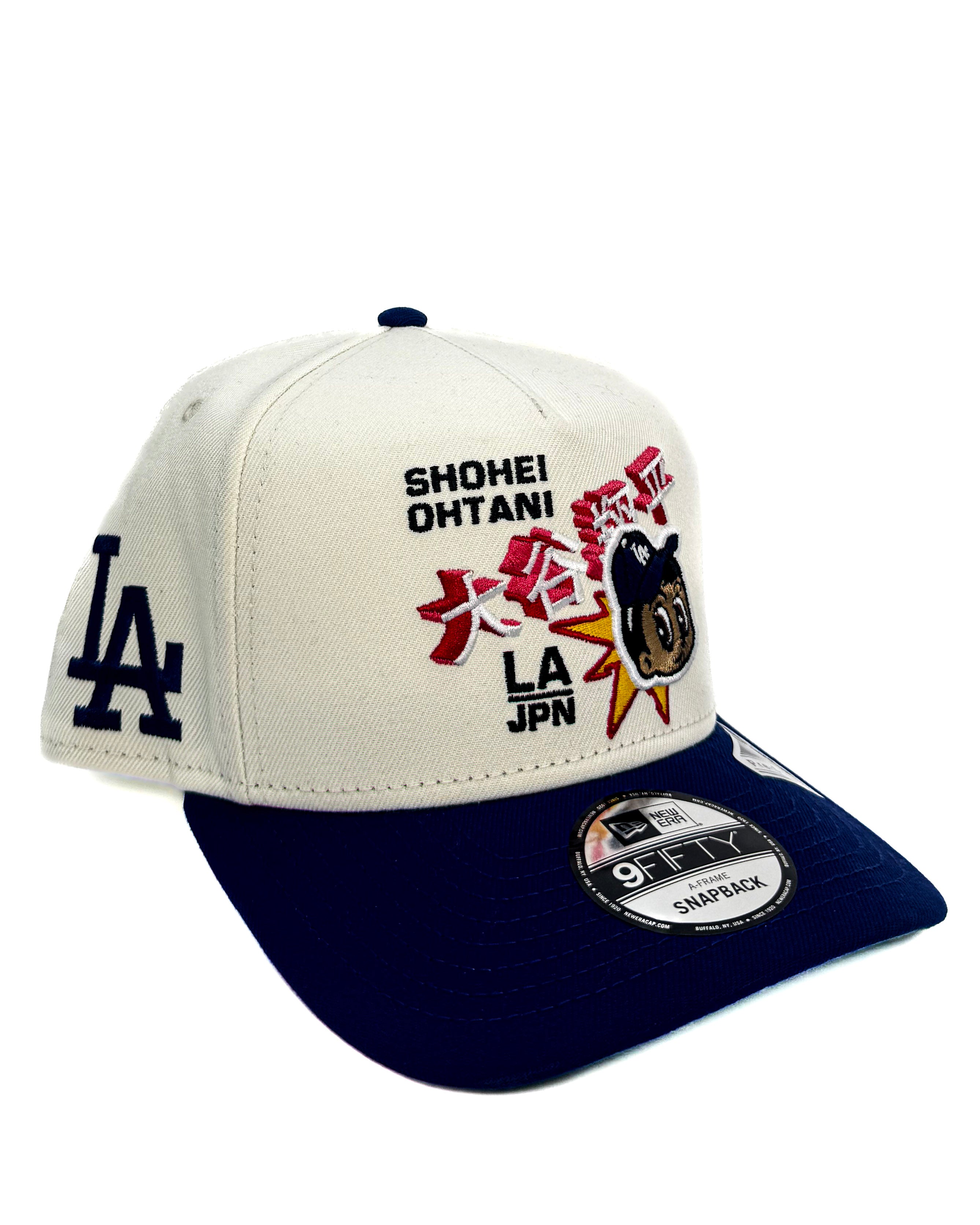 NEW ERA - CURVE LOSDOD CHEROMED KRYL 2T OHTANI OSFA BLUE/BEIGE