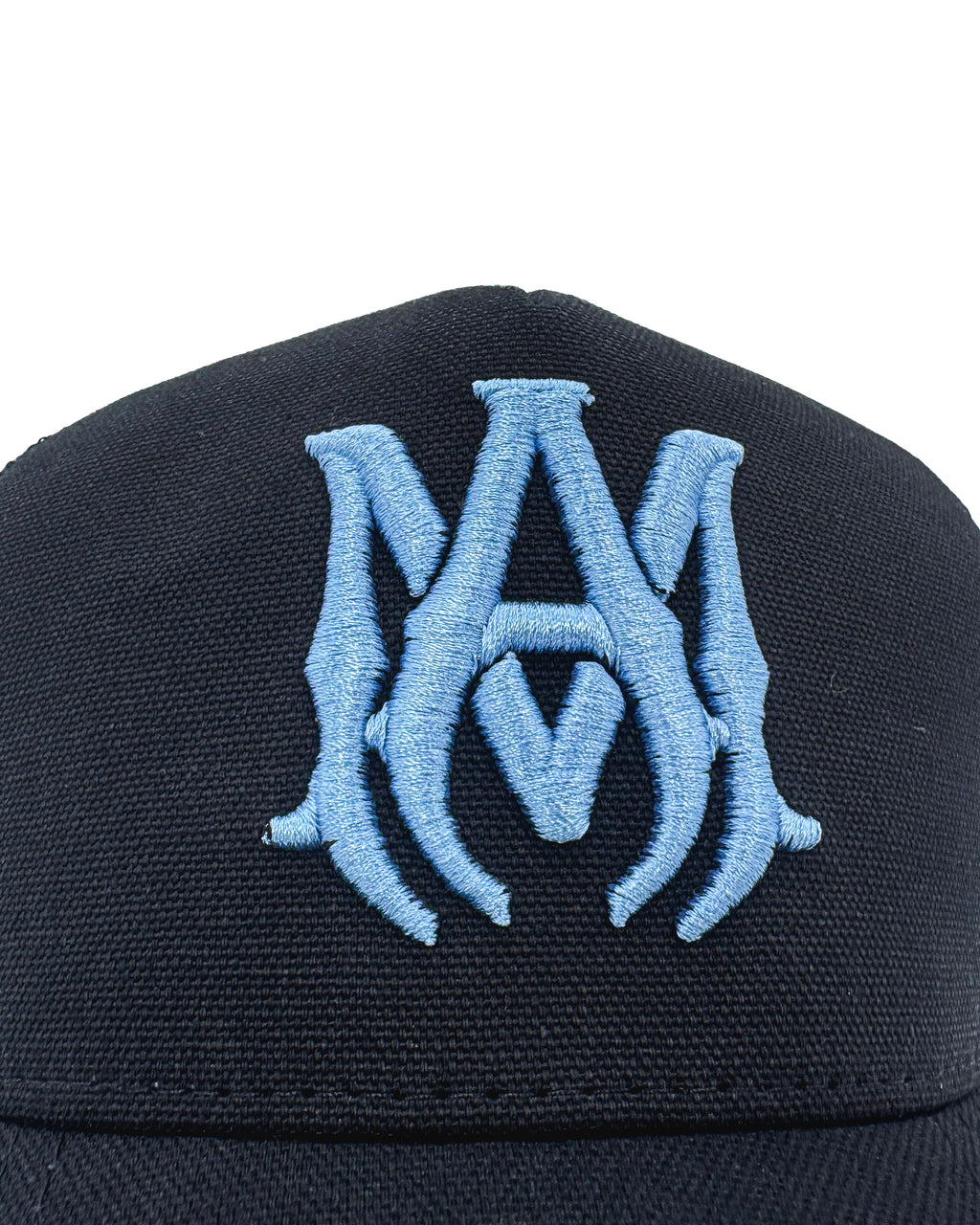 AMIRI - MA TRUCKER BLACK/CAROLINA BLUE