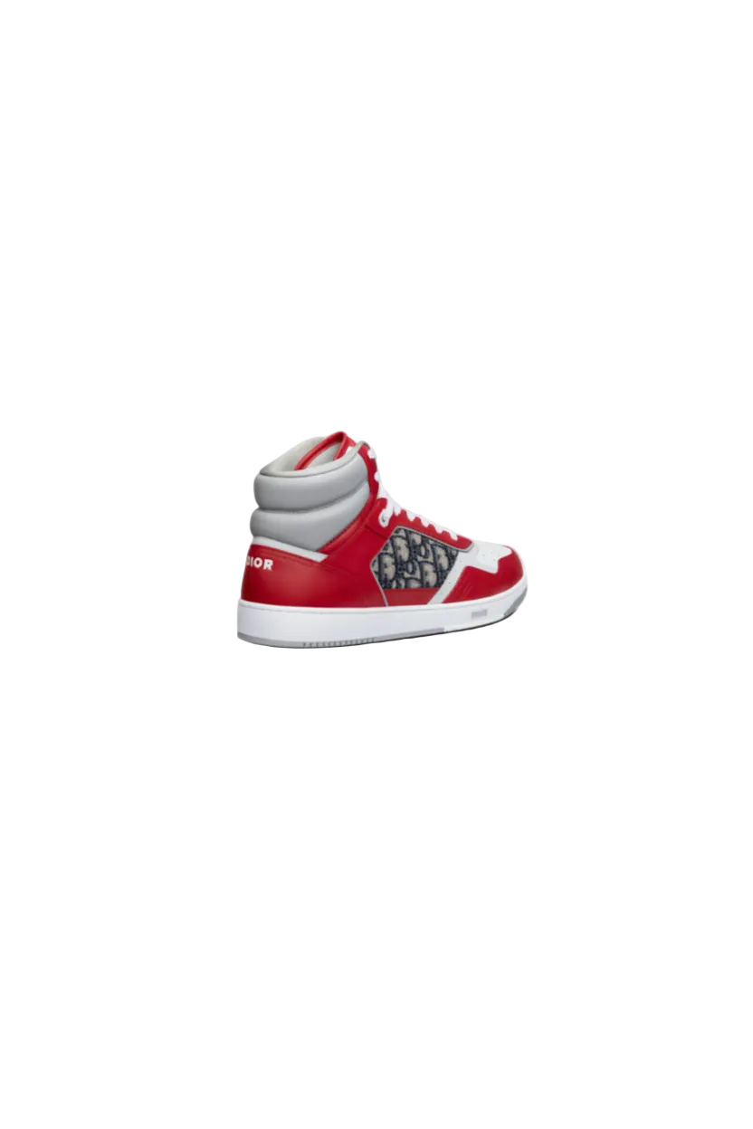 DIOR - B27 HIGH TOP RED/WHITE