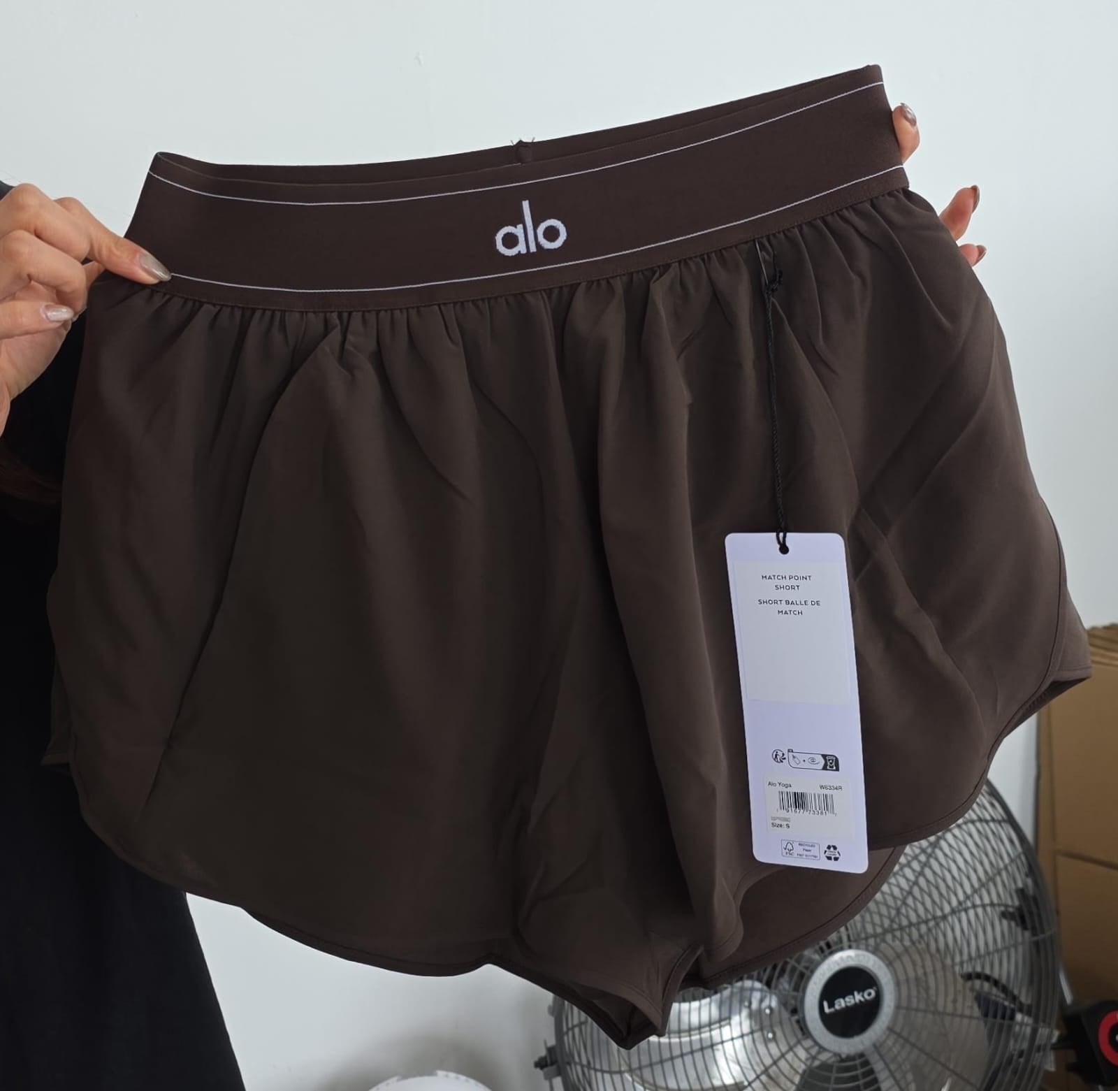 MATCH POINT SHORT	ESPRESSO