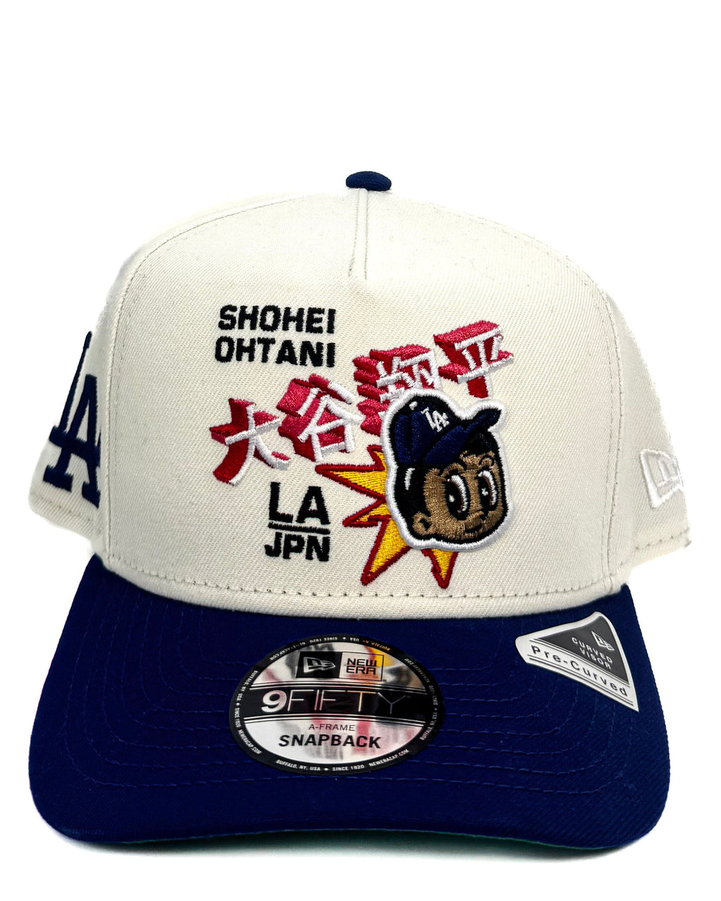 NEW ERA - CURVE LOSDOD CHEROMED KRYL 2T OHTANI OSFA BLUE/BEIGE