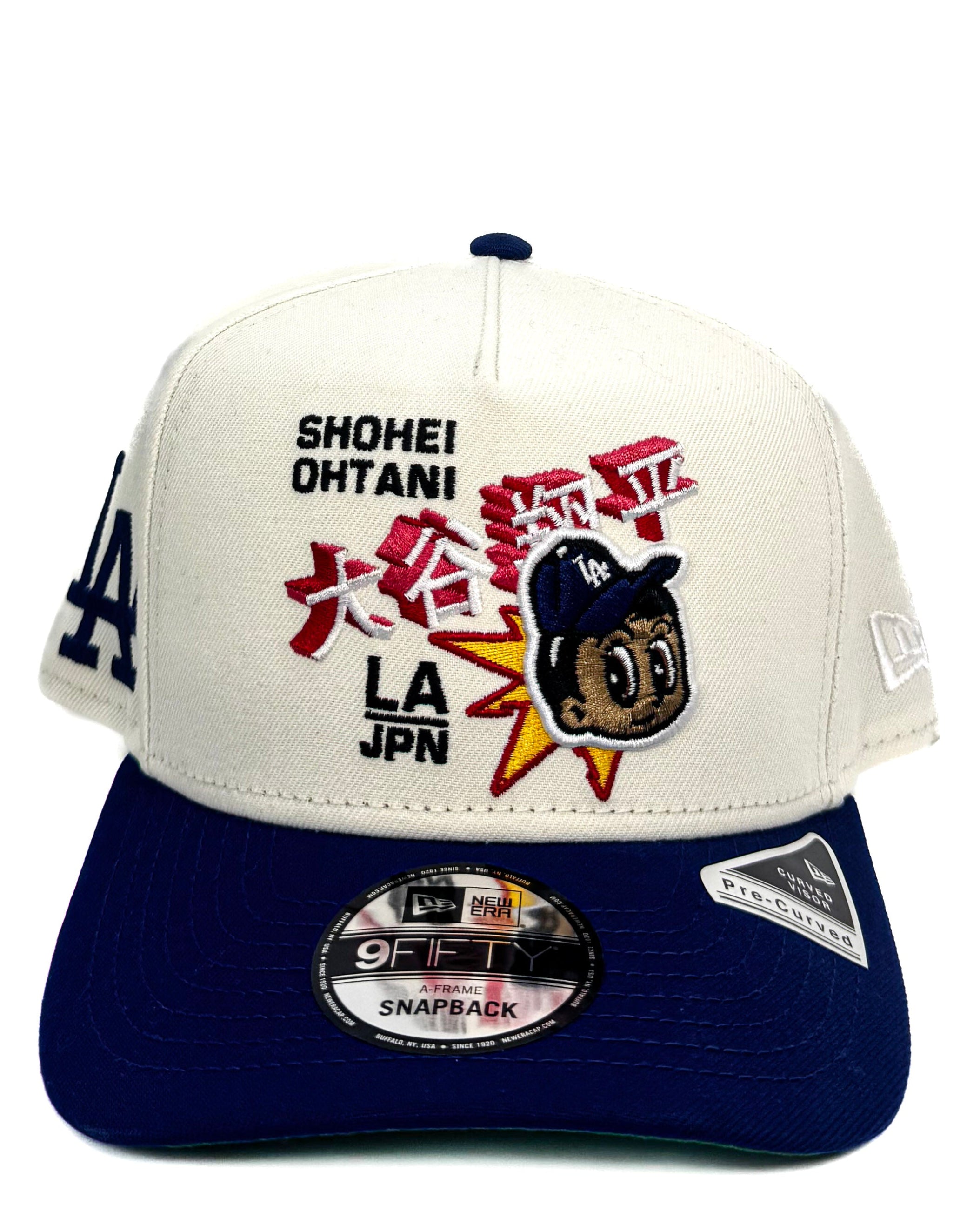 NEW ERA - CURVE LOSDOD CHEROMED KRYL 2T OHTANI OSFA BLUE/BEIGE
