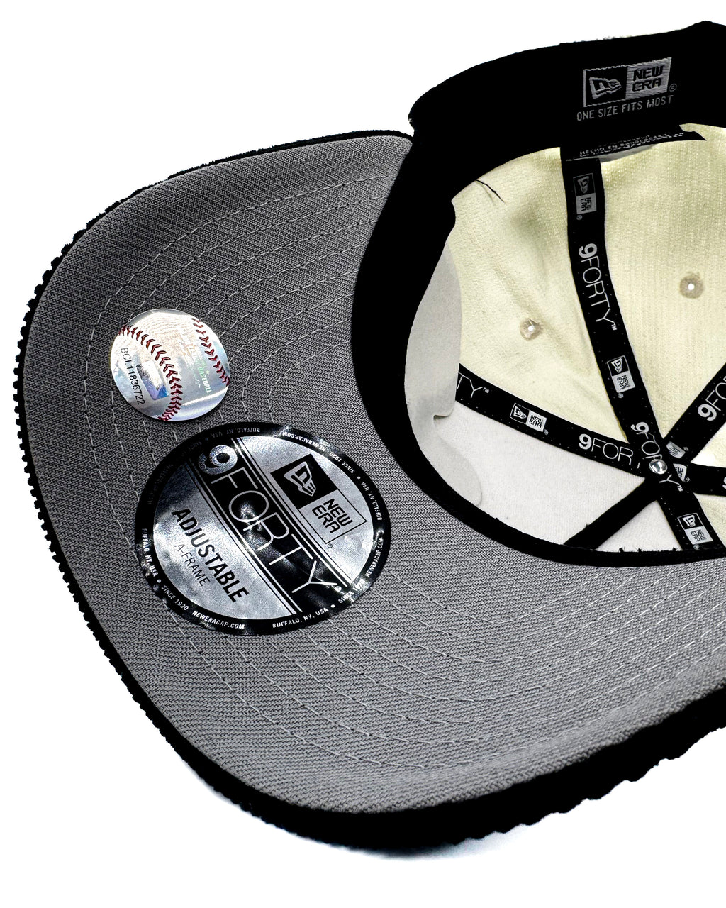 NEW ERA - NEW YORK YANKEES MLB CHORME	 IVORY/BLACK