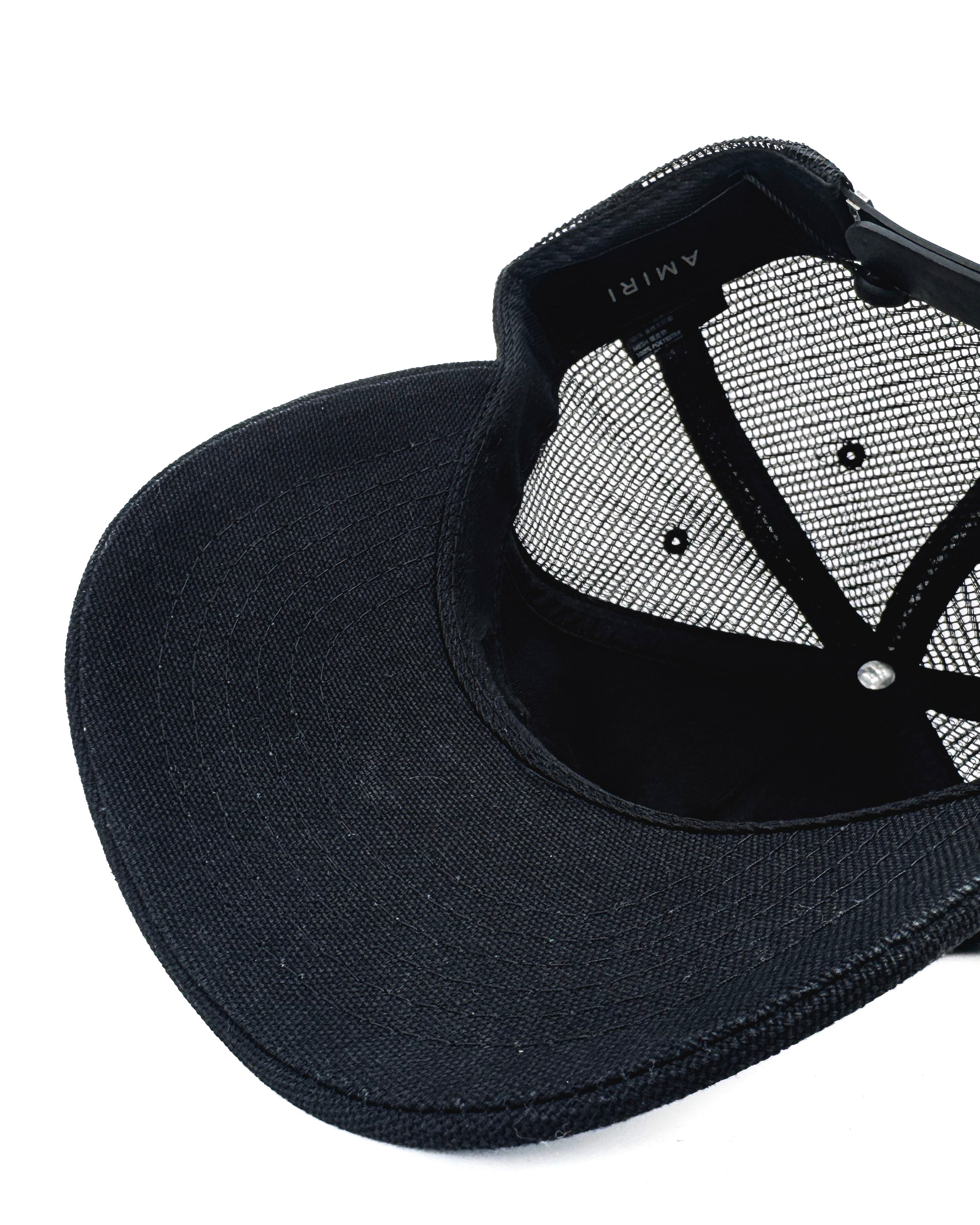 AMIRI - MA TRUCKER BLACK/CAROLINA BLUE