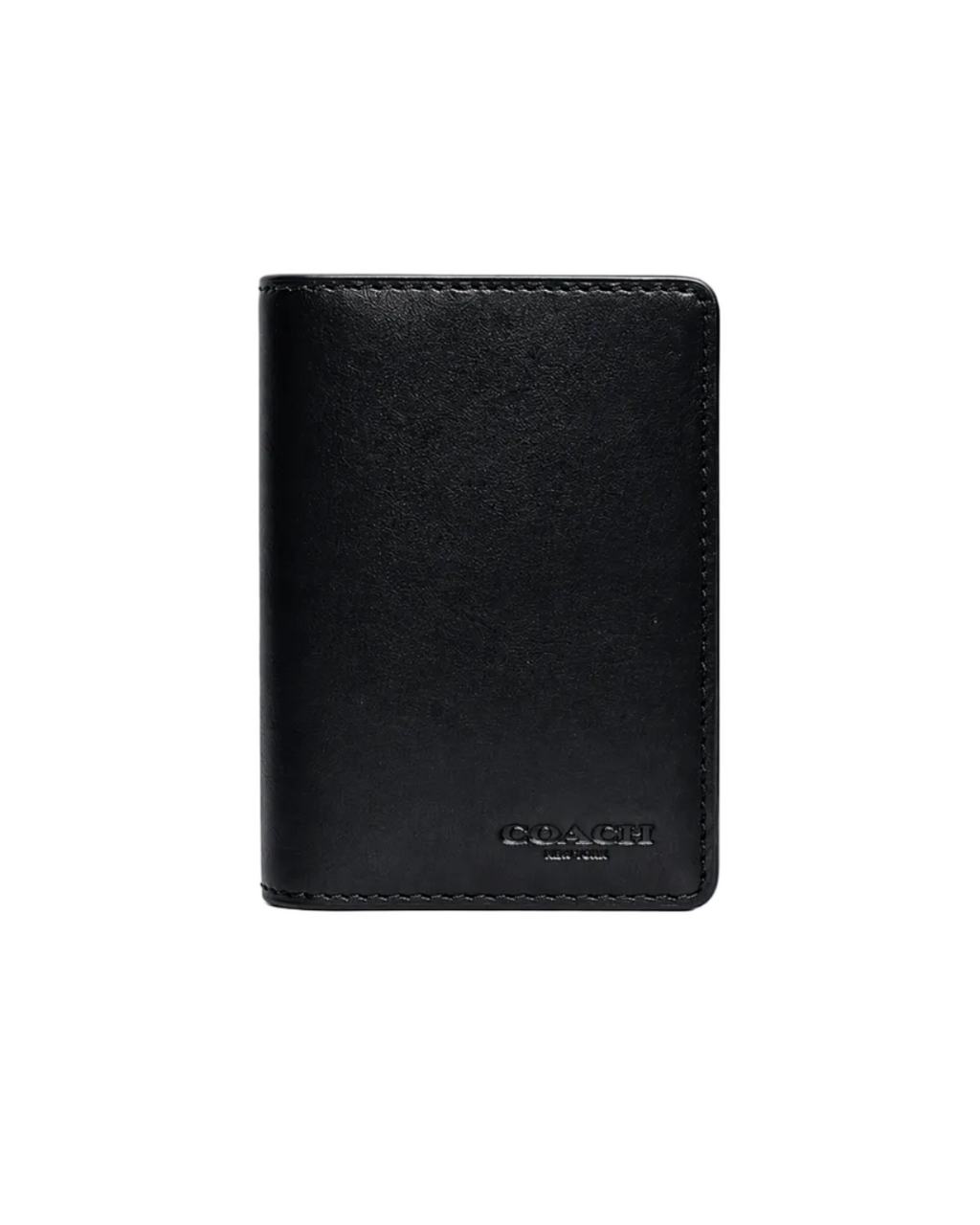 COACH - ID CARD WALLET LTH BLACK