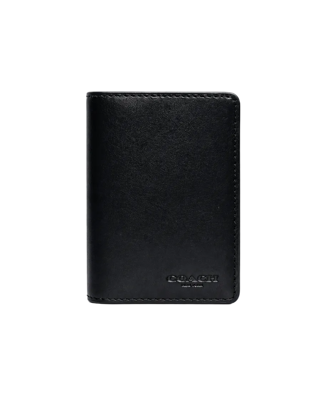 COACH - ID CARD WALLET LTH BLACK