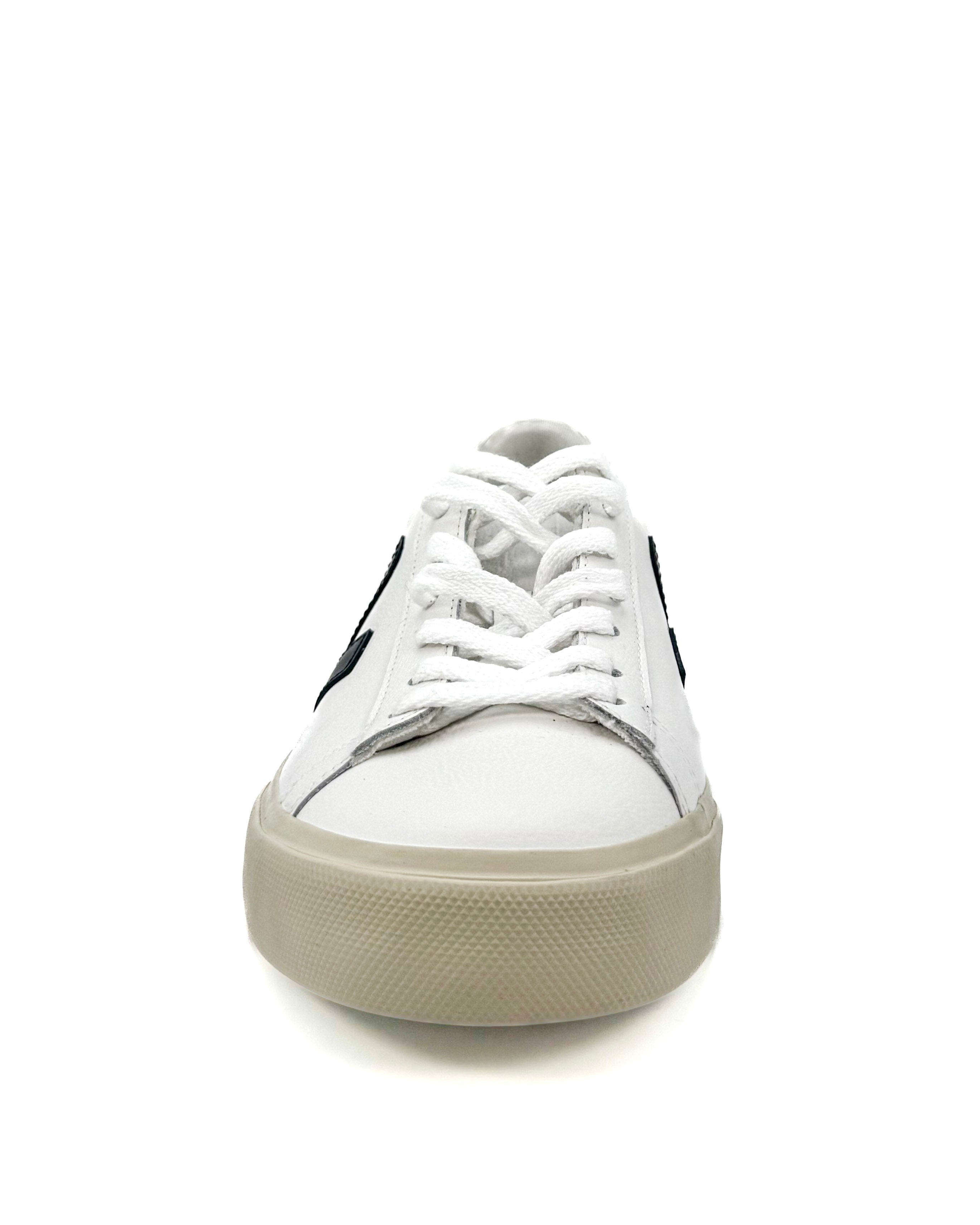 VEJA - CAMPO LEATHER (MEN) EXTRA WHITE BLACK