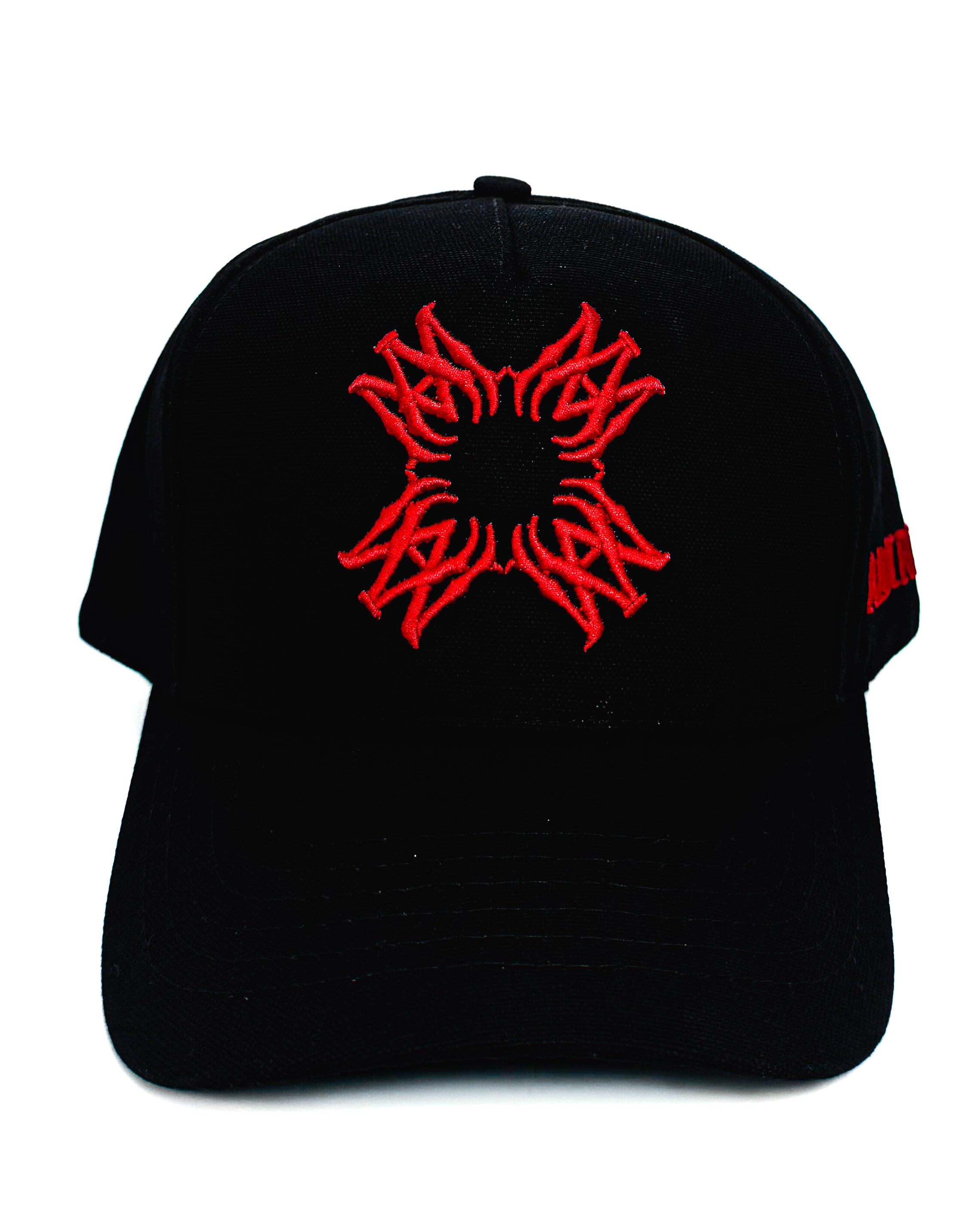 AMIRI - MA QUAD CANVAS HAT BLACK/RED