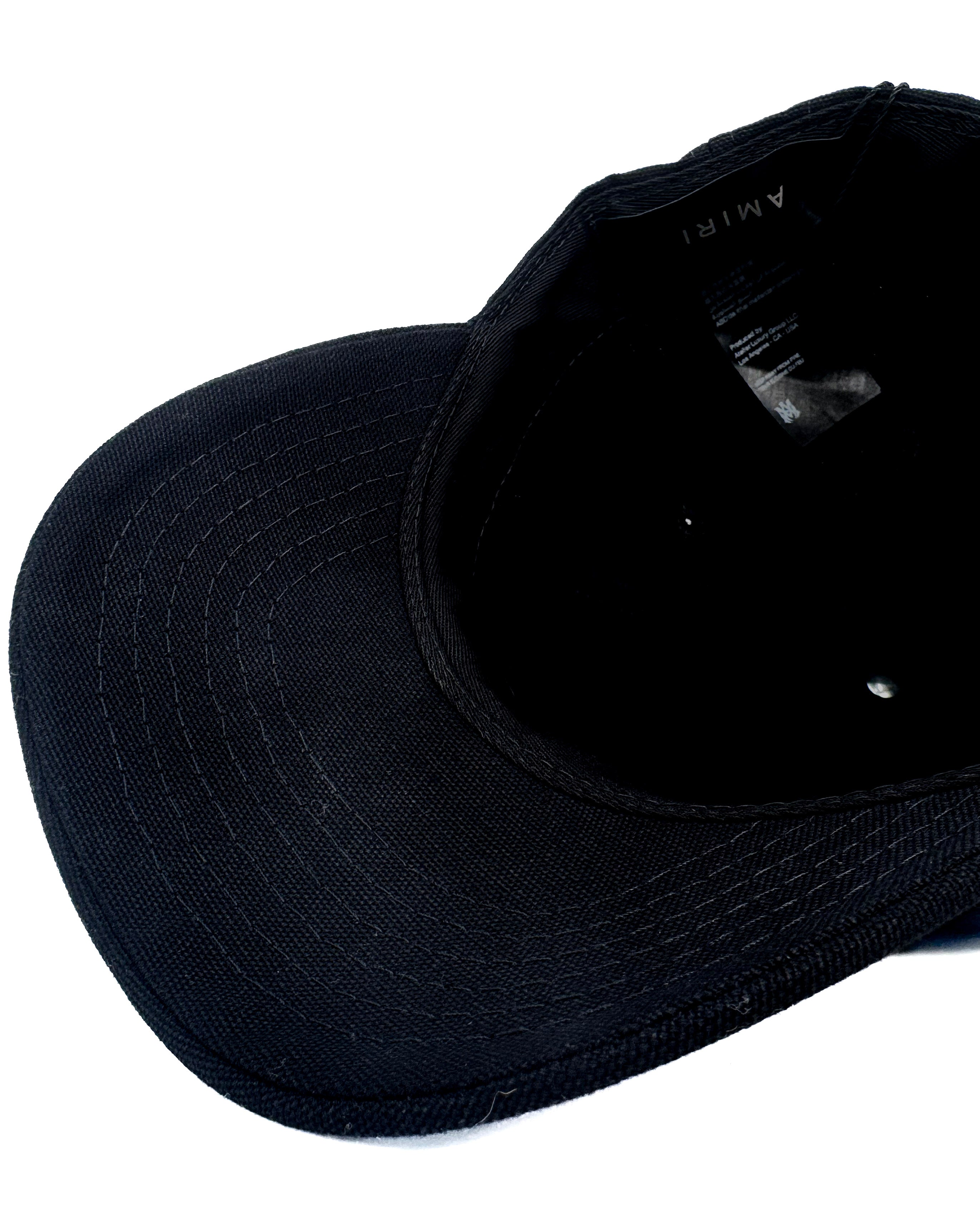 AMIRI - MA QUAD CANVAS HAT BLACK/RED