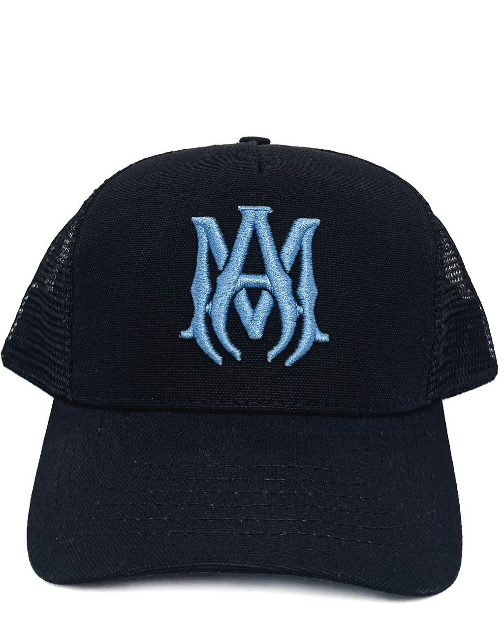 AMIRI - MA TRUCKER BLACK/CAROLINA BLUE