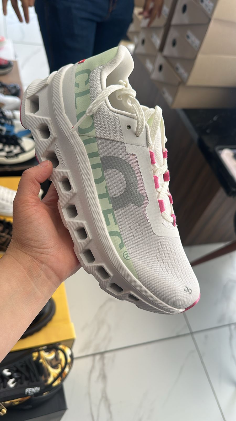 CLOUDMONSTER WHITE/LIMA