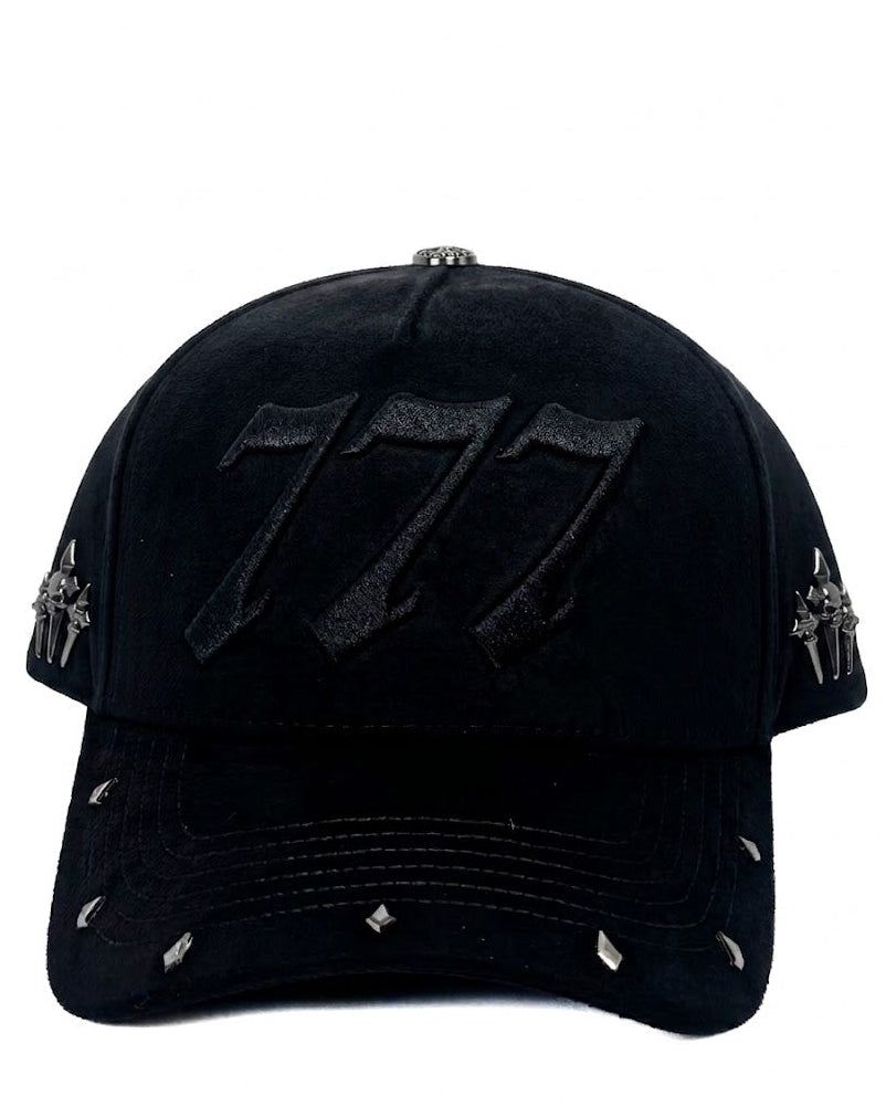 CASH ONLY - 777 STONES RINESTONES ON VISOR BLACK
