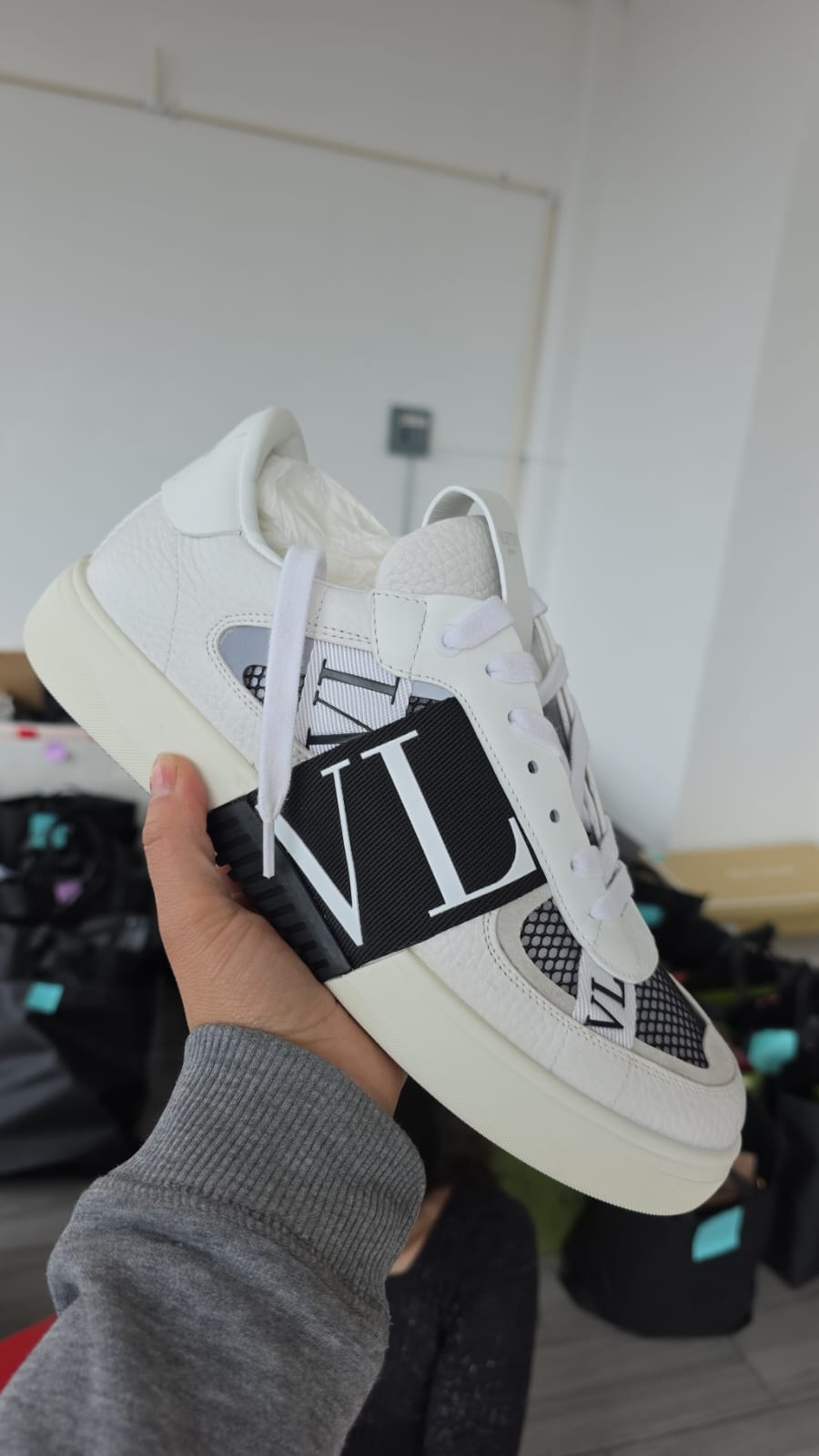 VALENTINO VL7N LOW BIANCO/B