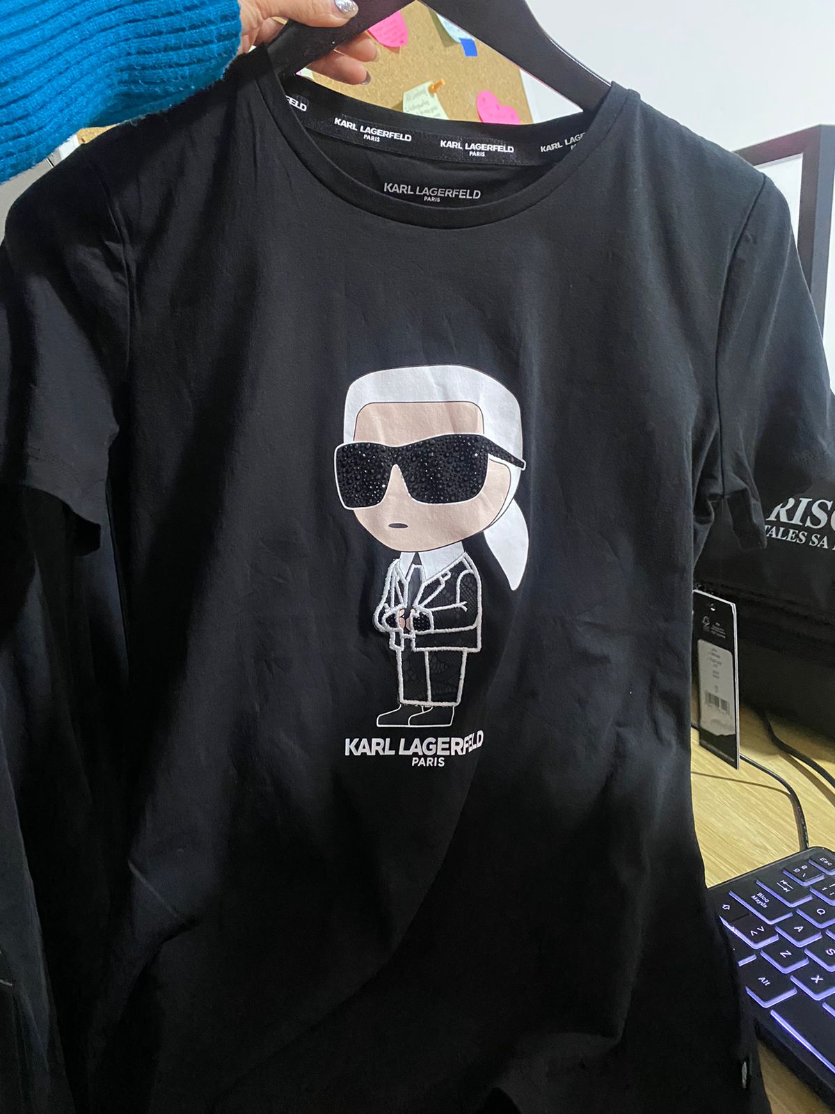 IKONIK CHARACTER GRAPHIC TEE L5WHCA45 BLACK