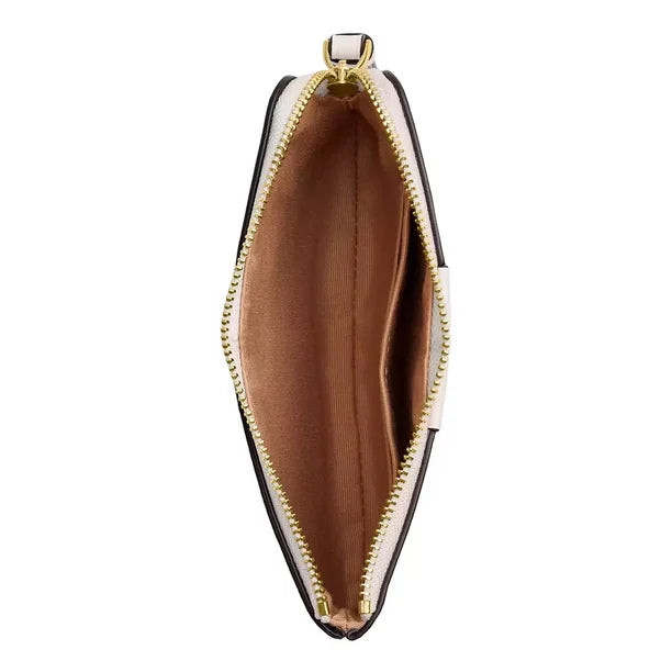 CORNER ZIPPER SIGNATURE LIGHT STRAP IM/WHITE/CHALIK