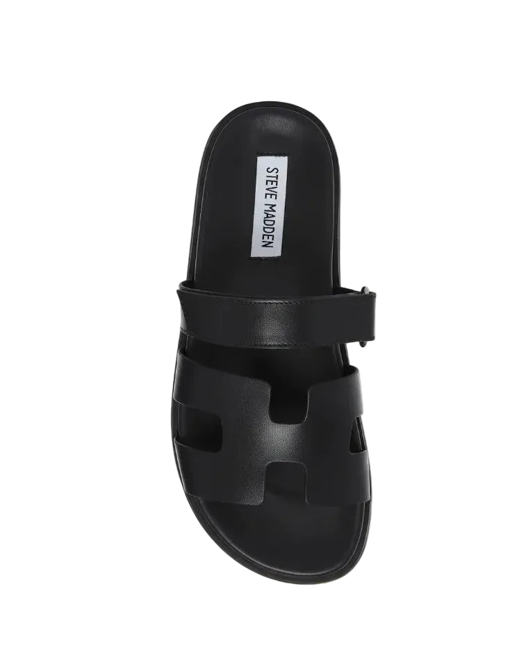 STEVE MADDEN - MAYVEN BLACK LEATHER