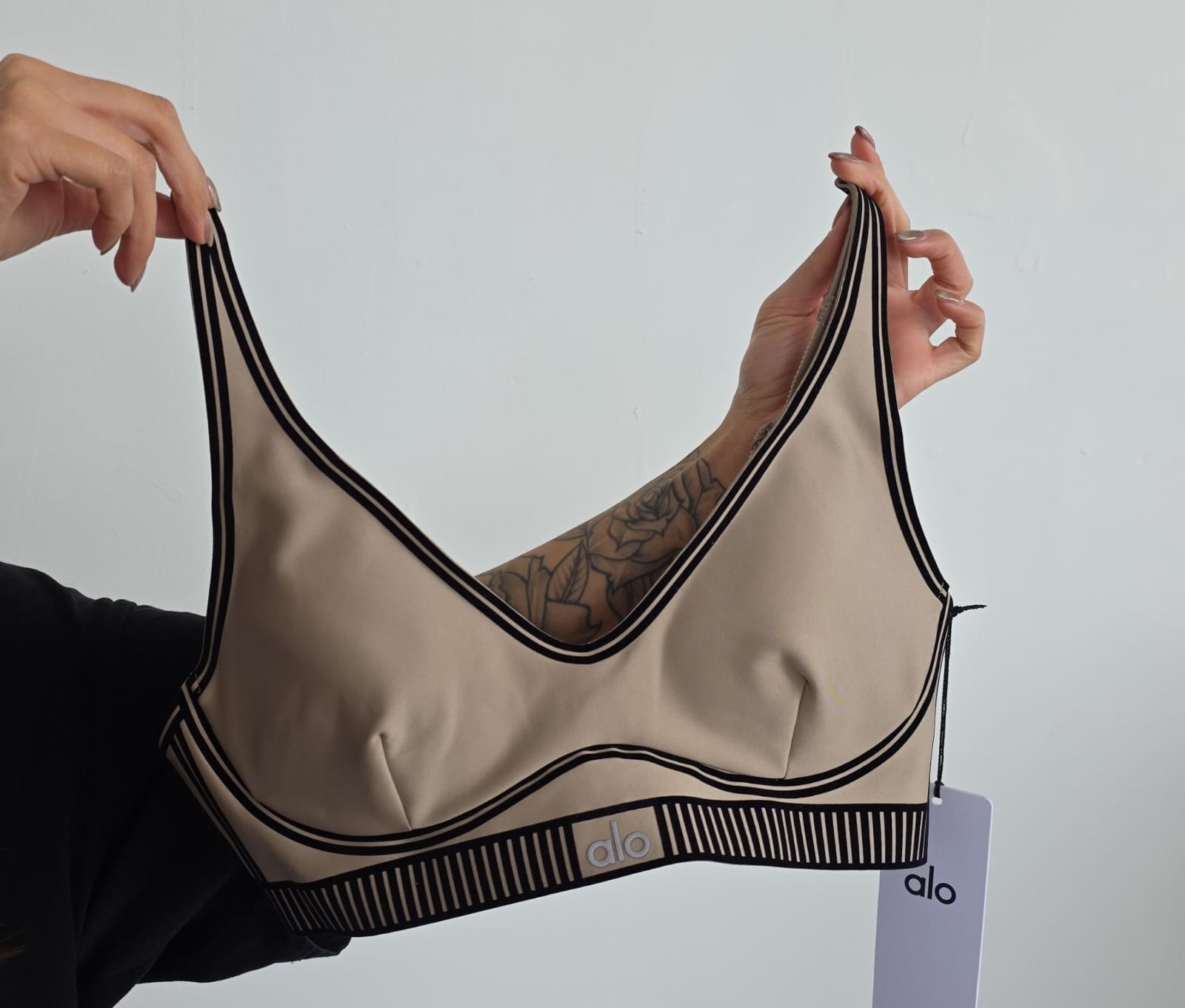 AIRLIFT SUIT UP BRA GRAVEL