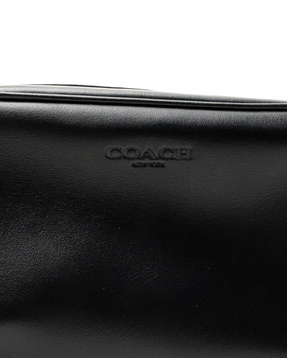 COACH - SMALL TRAVEL KIT IN SMOOTH BLACK