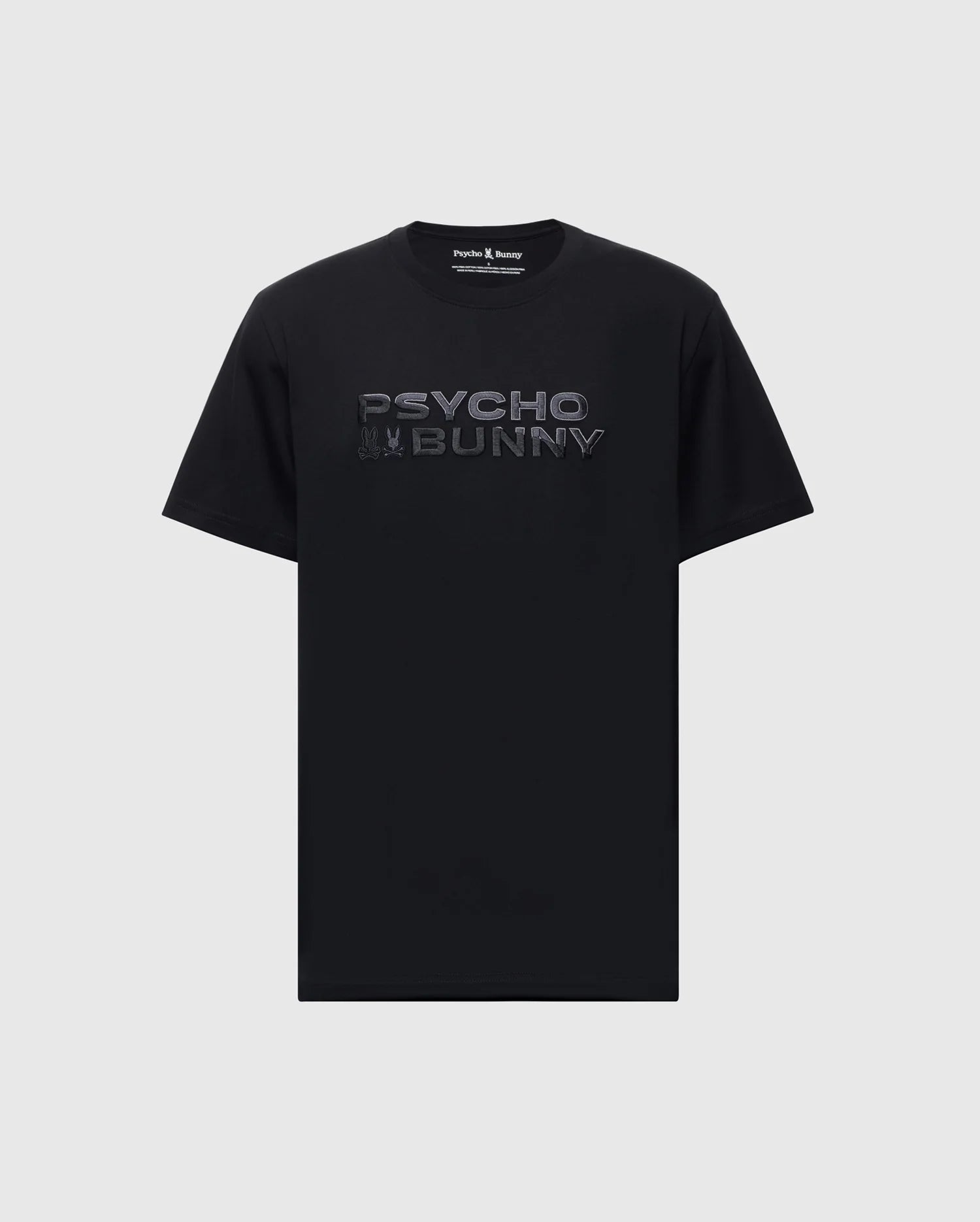 BERNI EMB WORDMARK TEE BLACK