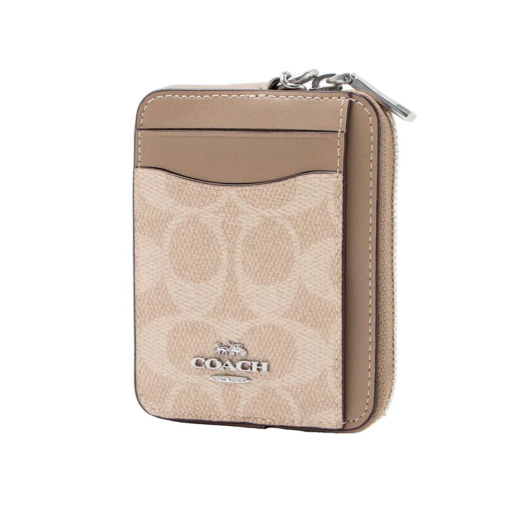 ZIPPER CC SIGNATURE SV/SAND/TAUPE