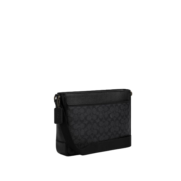 DISTRIC CROSSBODY SIGNATURE QB/CHARCOAL/BLACK