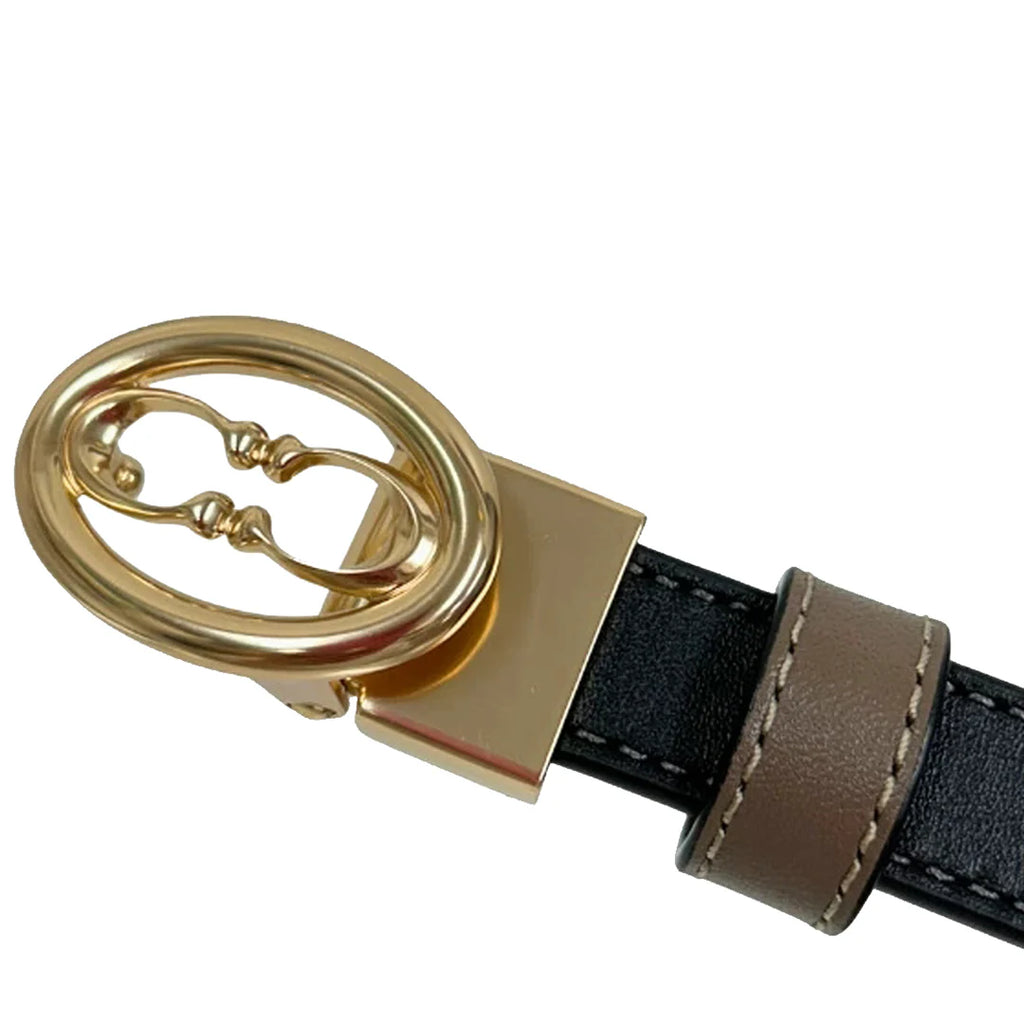 CUT TO SIZE KSS C LEATHER BELT BLACK