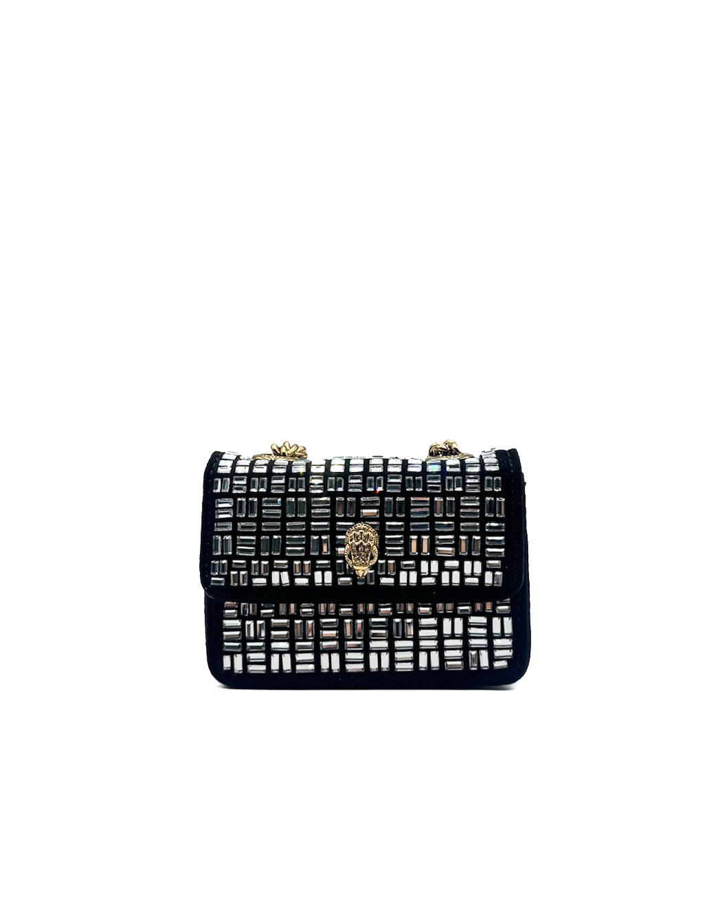 KURT GEIGER - MICRO KENSINGTON CRYSTALS BLACK
