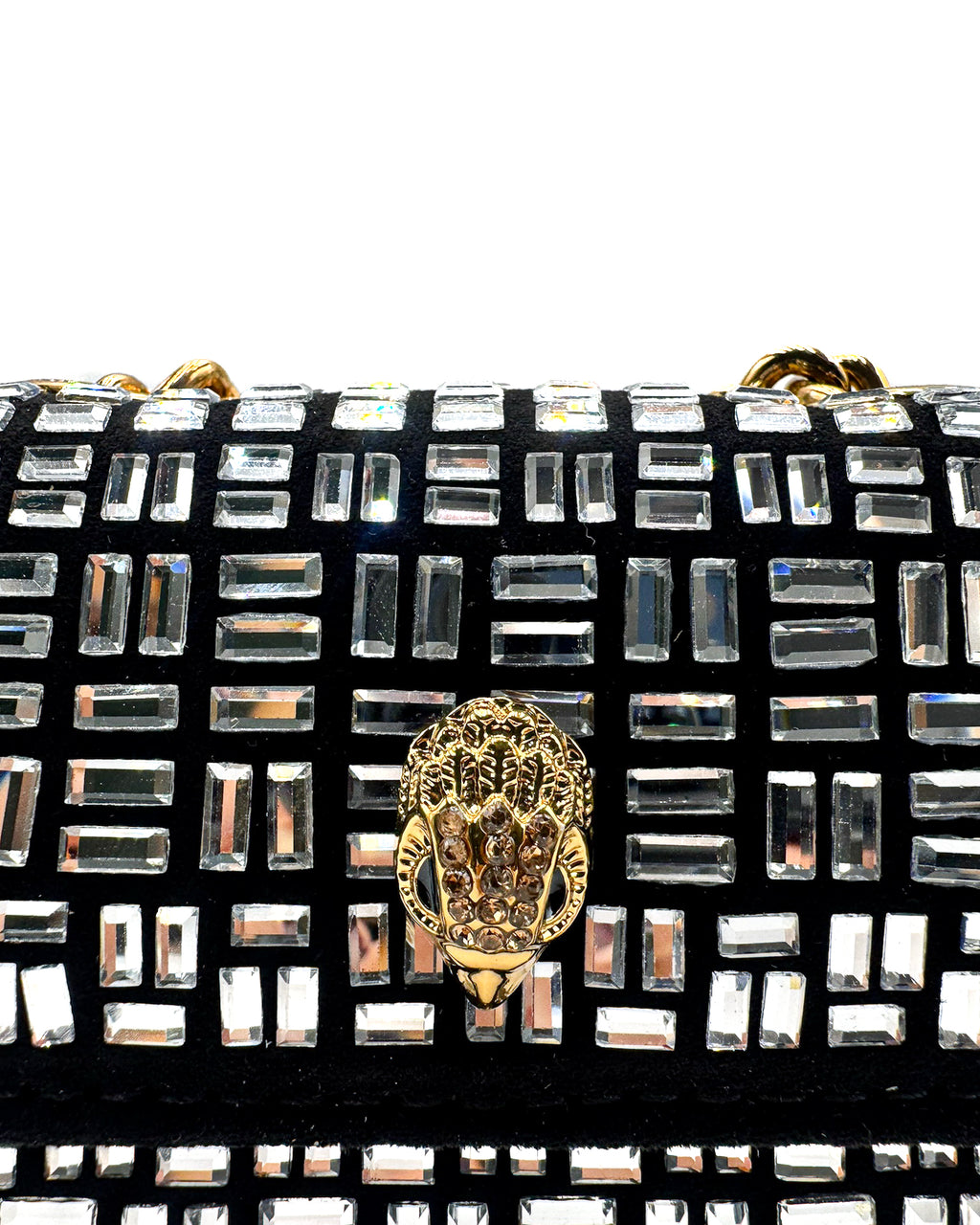 KURT GEIGER - MICRO KENSINGTON CRYSTALS BLACK