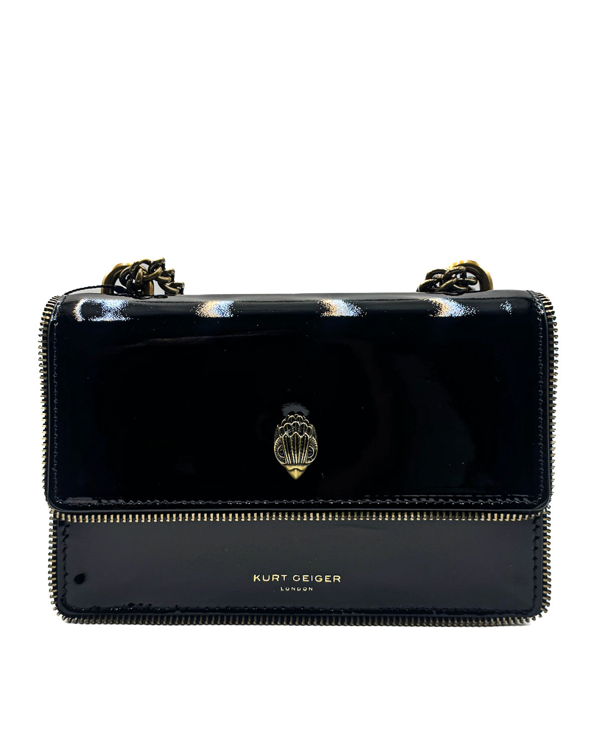 KURT GEIGER - SHOREDITCH SM EAGLE SM CB BLACK/WHITE