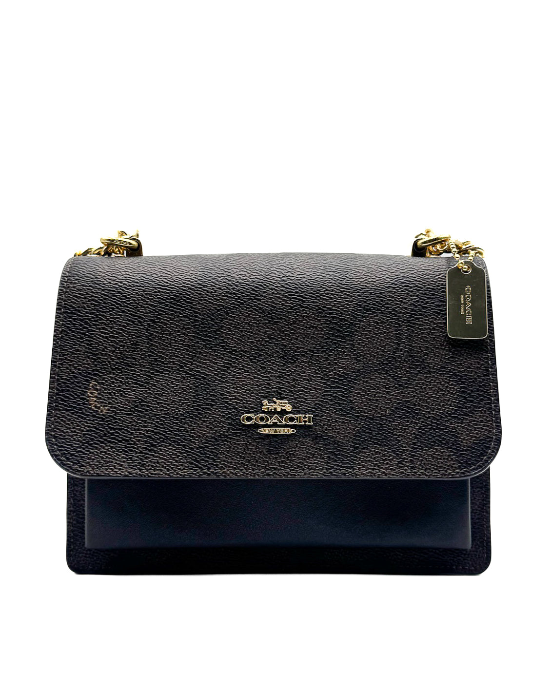 COACH - MINI KLARE XBODY SIGNATURE CNVS IM/WALNUT/BLACK
