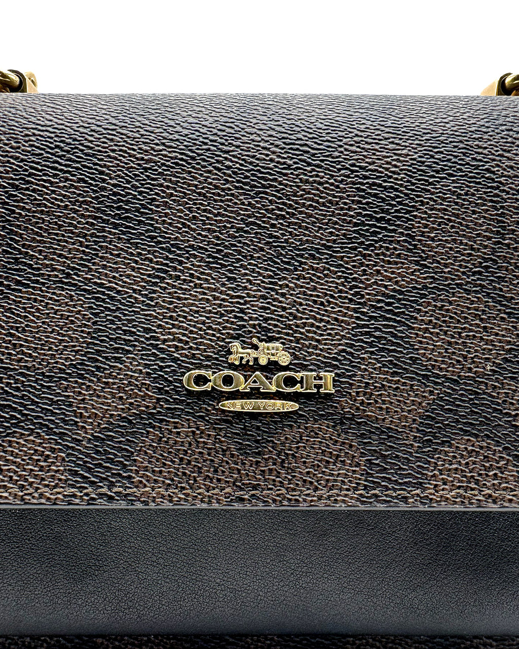 COACH - MINI KLARE XBODY SIGNATURE CNVS IM/WALNUT/BLACK