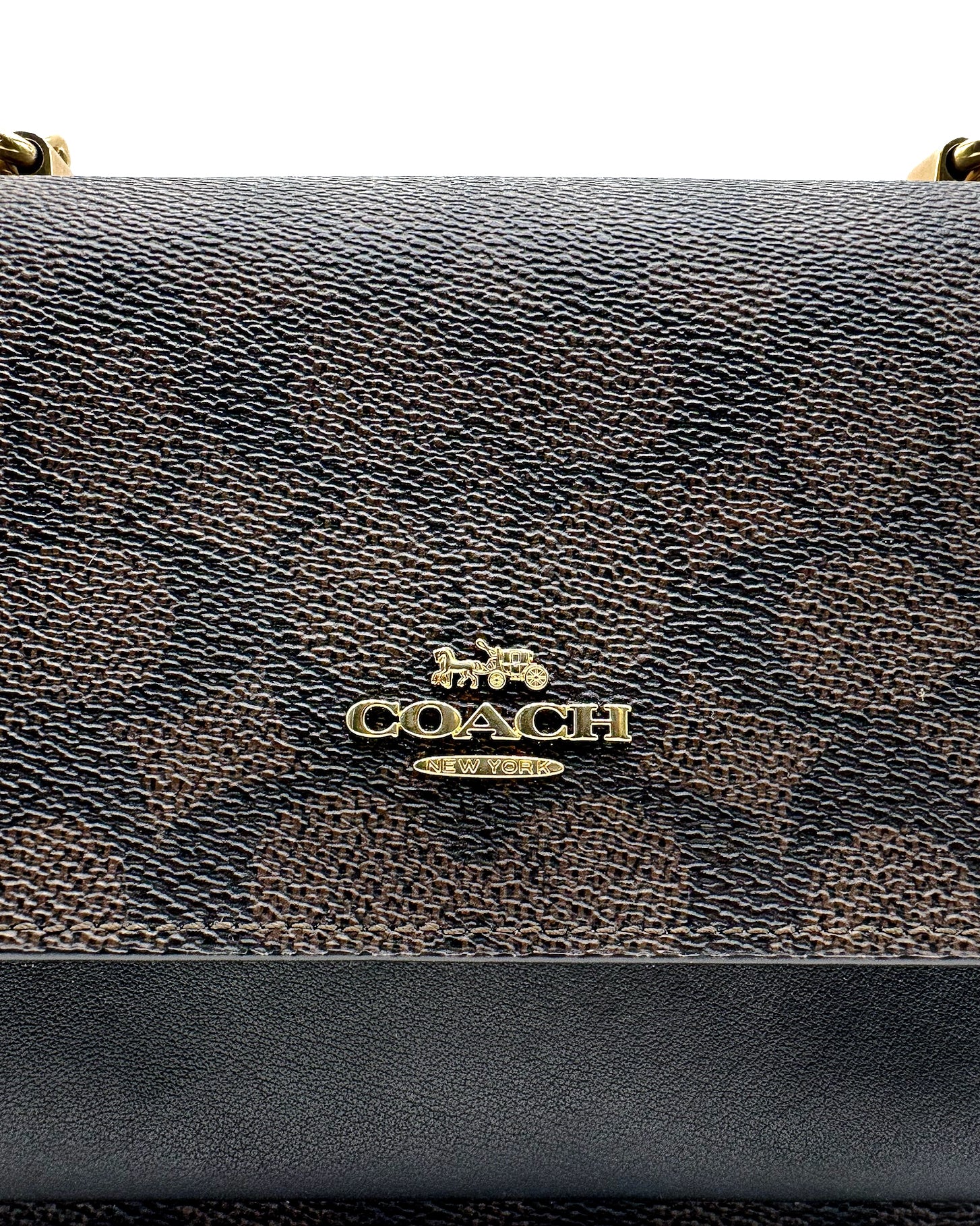 COACH - MINI KLARE XBODY SIGNATURE CNVS IM/WALNUT/BLACK