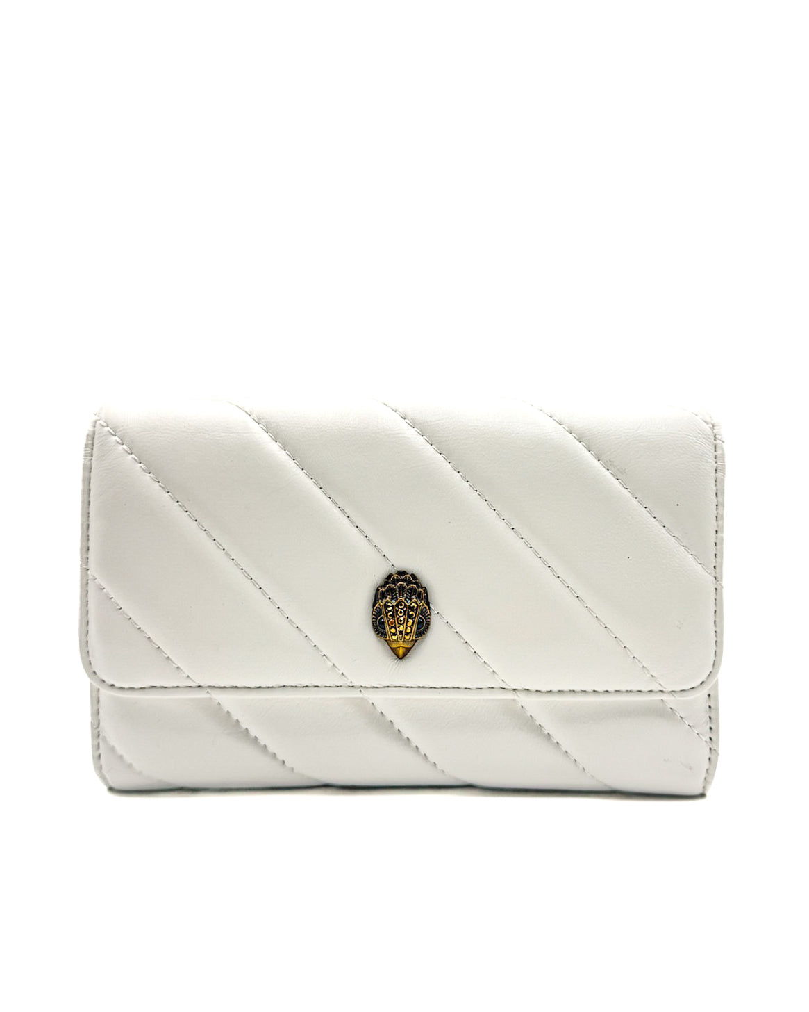 KURT GEIGER - SOHO WALLET ON CHAIN WHITE