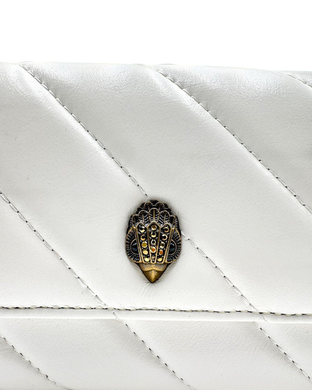 KURT GEIGER - SOHO WALLET ON CHAIN WHITE