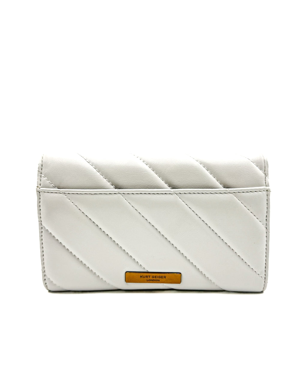 KURT GEIGER - SOHO WALLET ON CHAIN WHITE