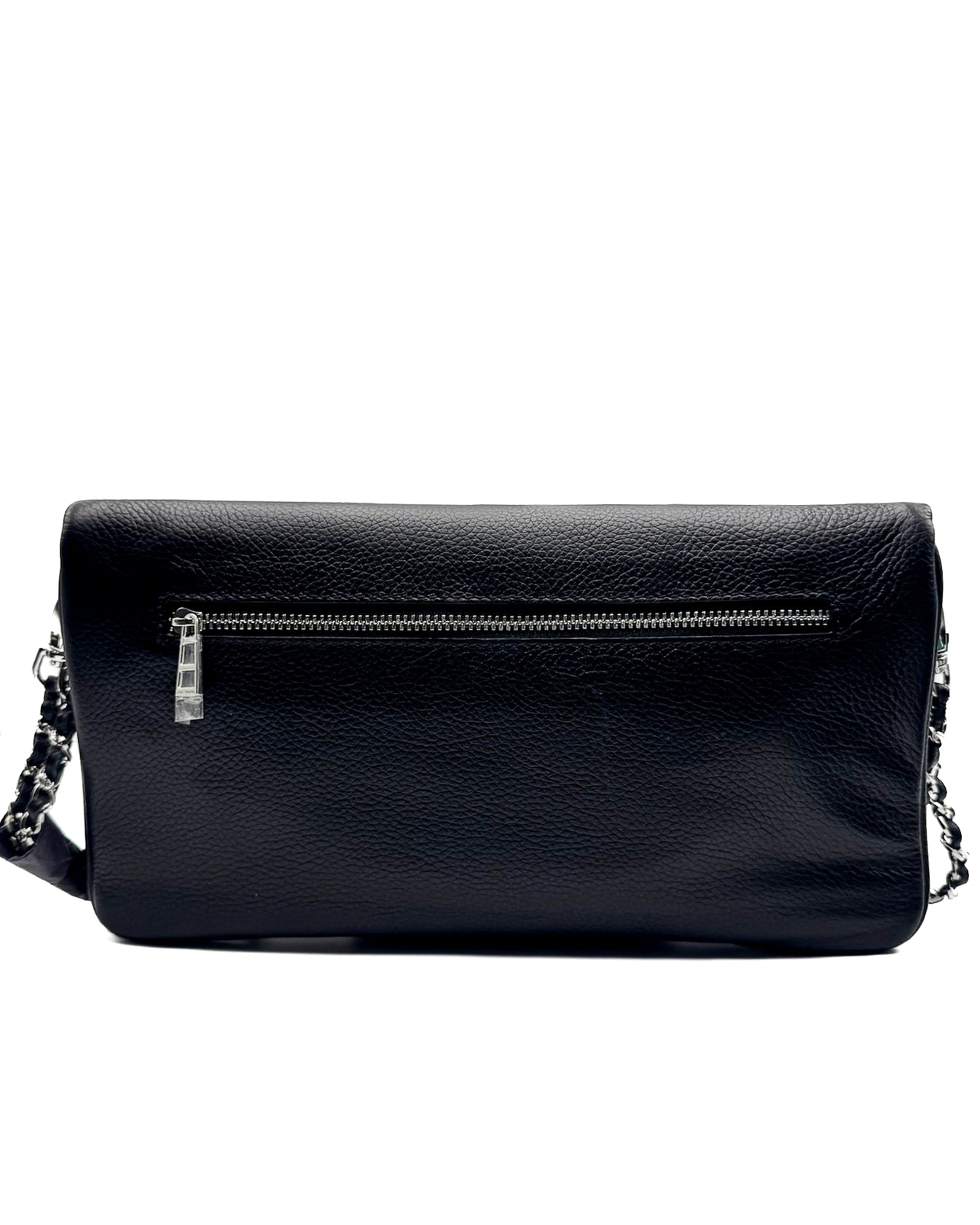 ZADIG & VOLTAIRE - ROCK GRAINED LEATHER NOIR