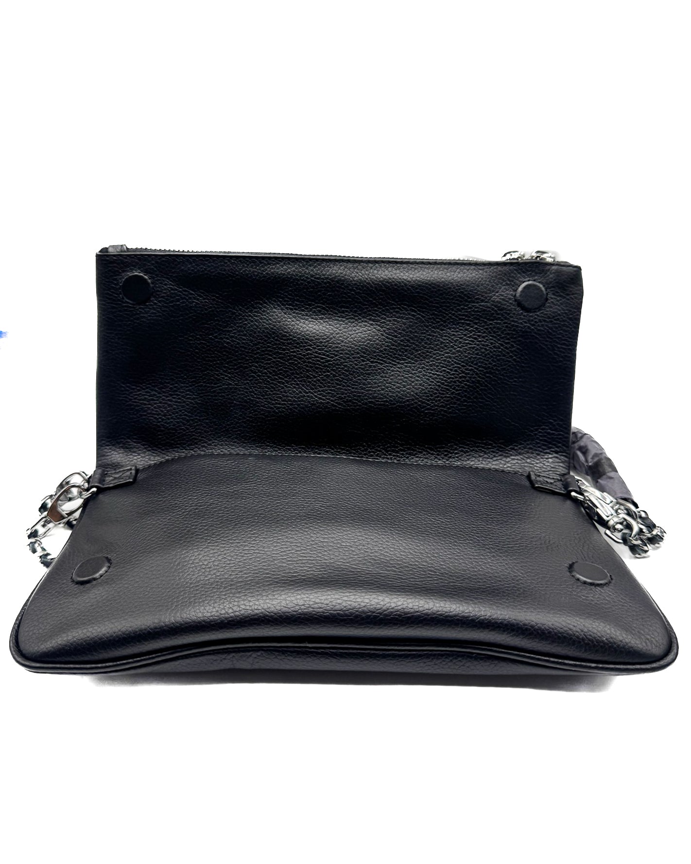 ZADIG & VOLTAIRE - ROCK GRAINED LEATHER NOIR
