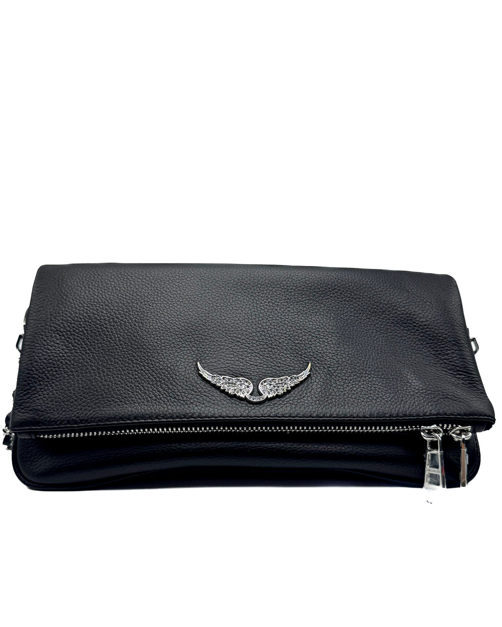 ZADIG & VOLTAIRE - ROCK GRAINED LEATHER NOIR