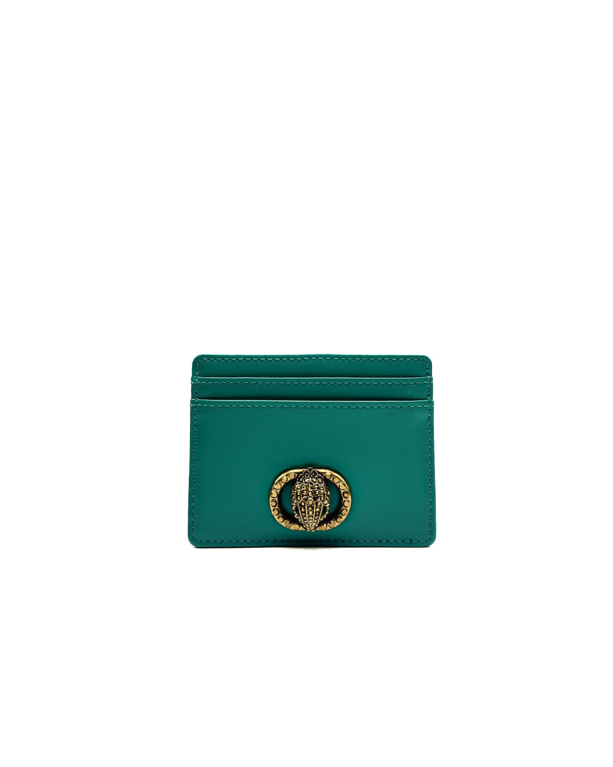 KURT GEIGER - CHELSEA CARD HOLDER GREEN OTH
