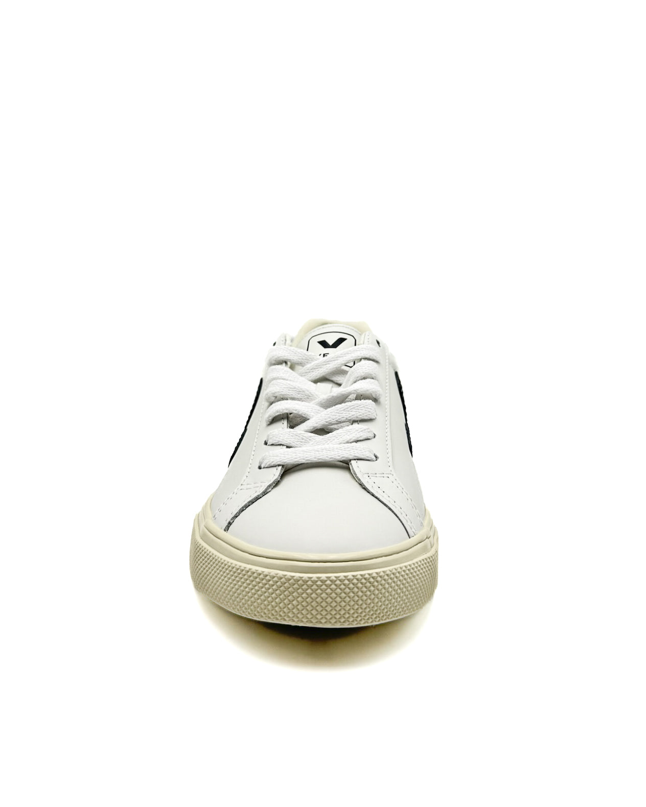 VEJA - ESPLAR LOGO LEATHER EXTRA WHITE BLACK
