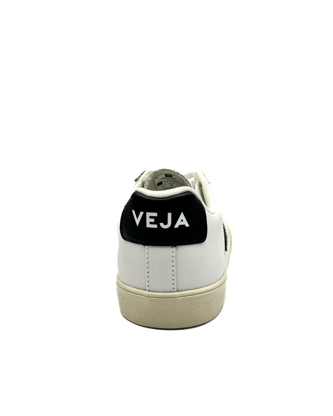 VEJA - ESPLAR LOGO LEATHER EXTRA WHITE BLACK
