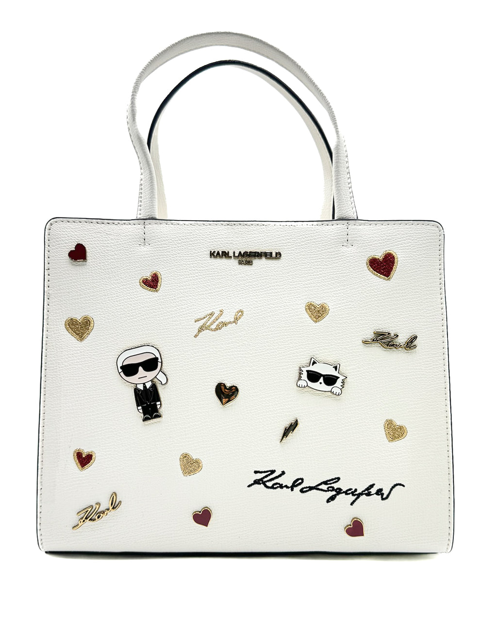 KARL LAGERFELD - MAYBELLE CROSSBODY WHITE