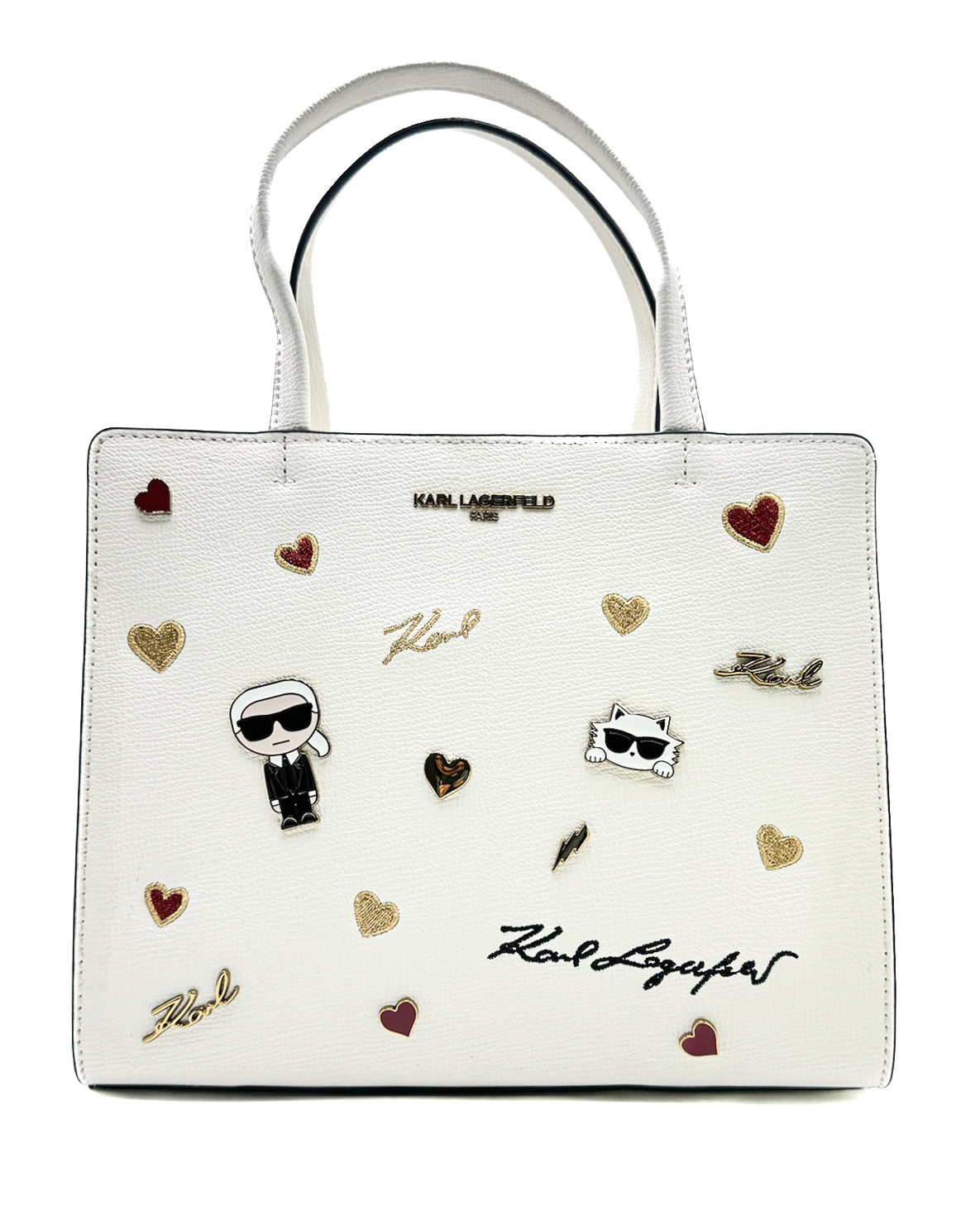 KARL LAGERFELD - MAYBELLE CROSSBODY WHITE