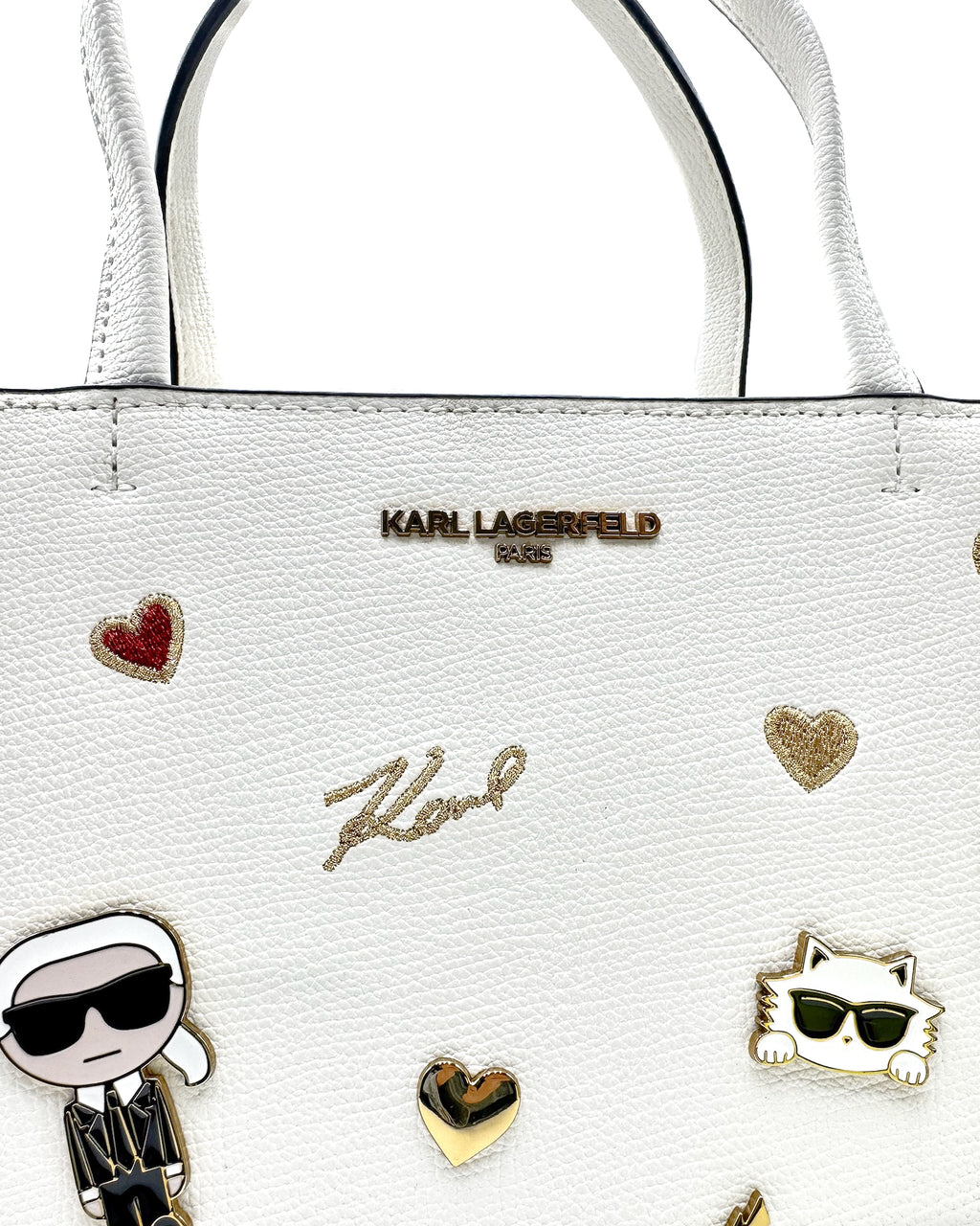KARL LAGERFELD - MAYBELLE CROSSBODY WHITE
