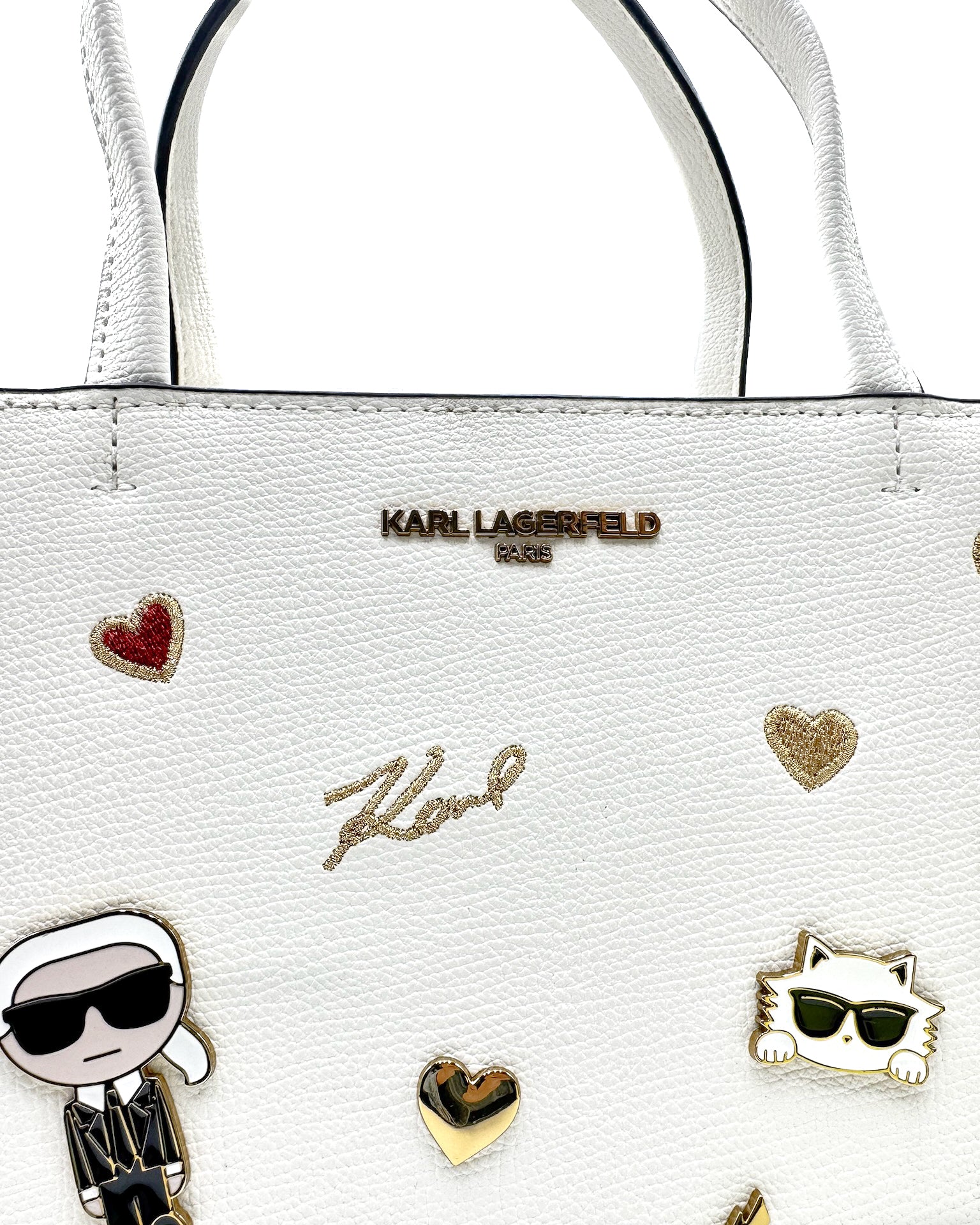 KARL LAGERFELD - MAYBELLE CROSSBODY WHITE