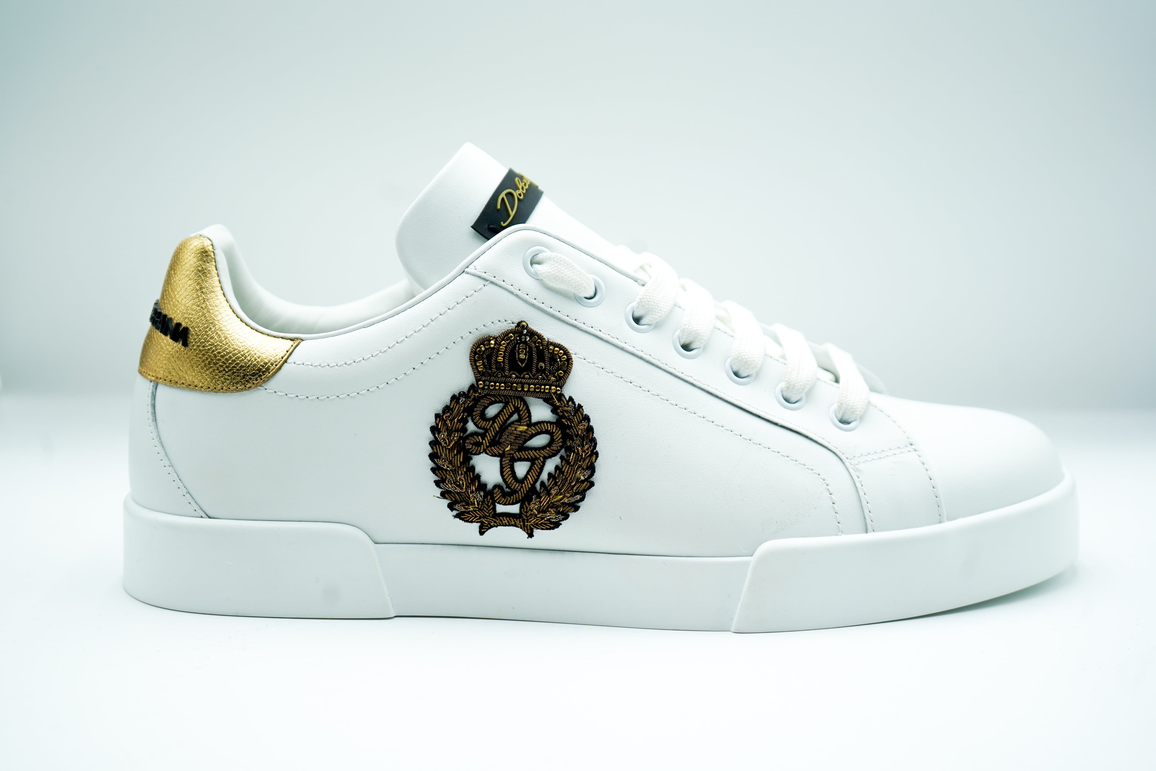 PORTOFINO SNEAKER WITH CROWN PATCH