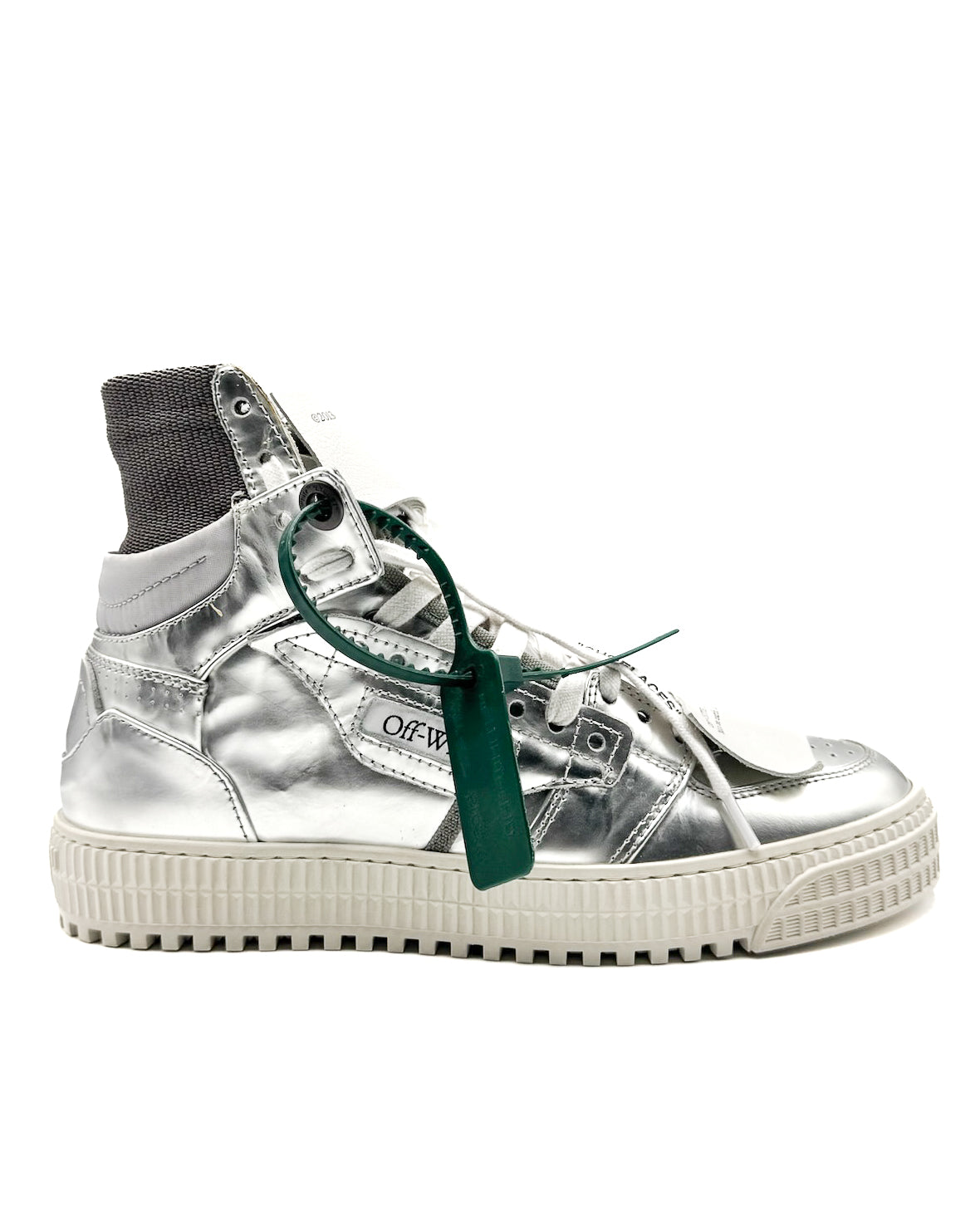 OFF WHITE - 3.0 OFF COURT FULL METALLIC SILVER