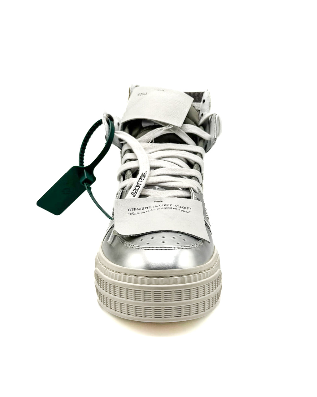 OFF WHITE - 3.0 OFF COURT FULL METALLIC SILVER