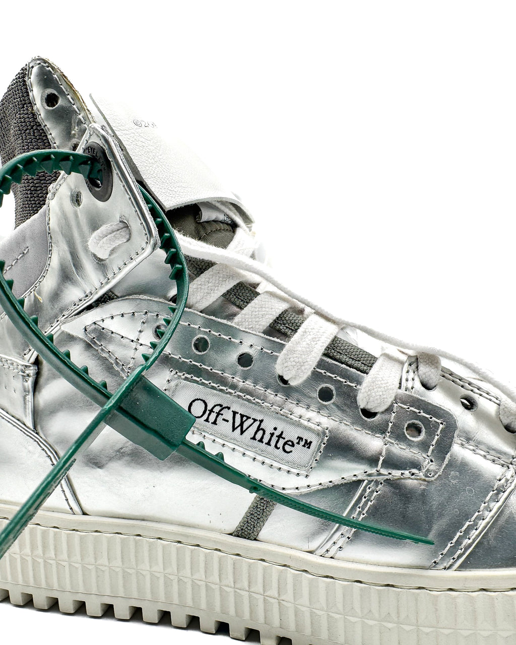 OFF WHITE - 3.0 OFF COURT FULL METALLIC SILVER